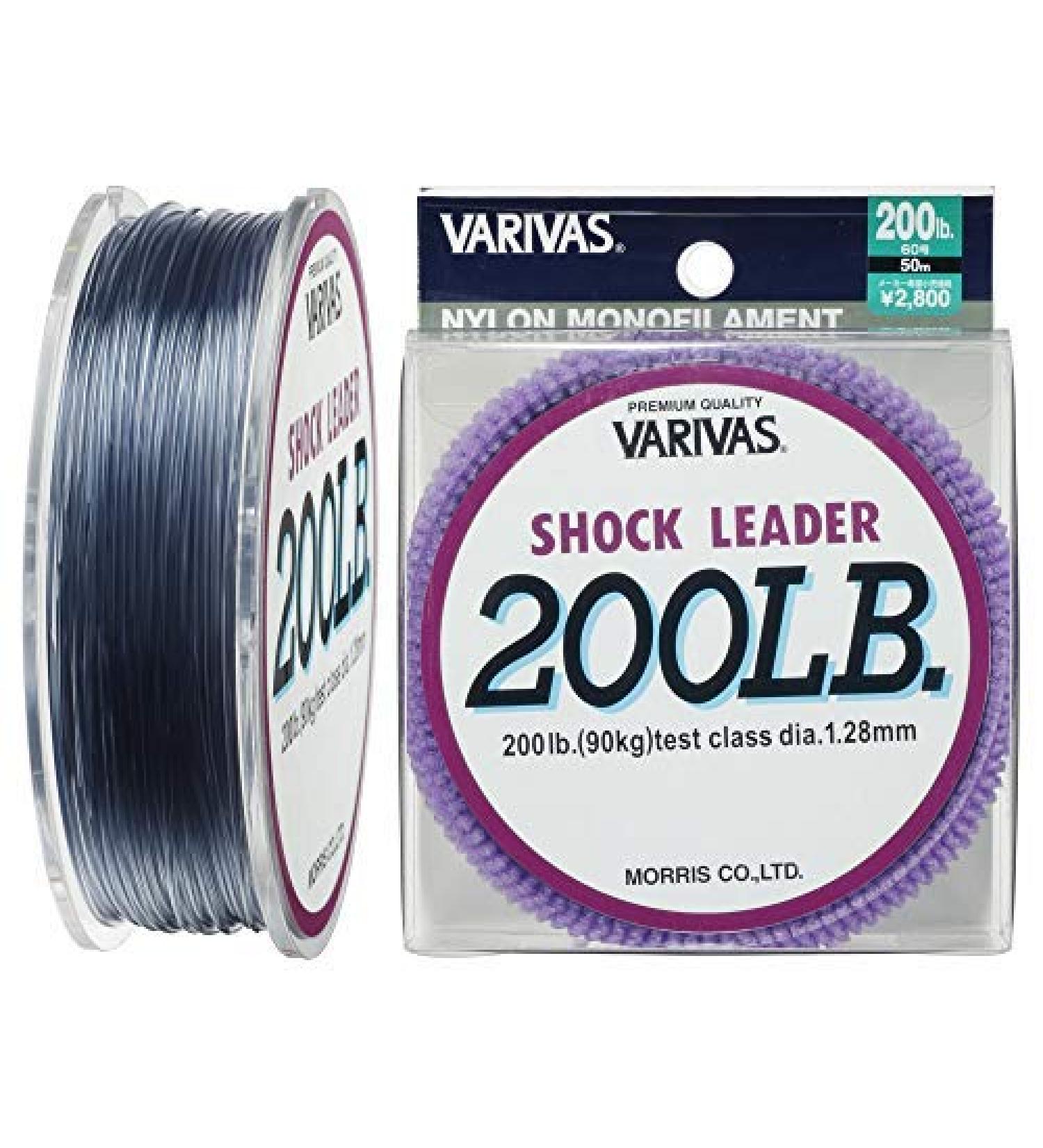 Varivas Shock Leader Nylon 80lb. (#22) - Heavy-duty fishing leader for maximum strength and durability - Buy Online on GoSupps.com