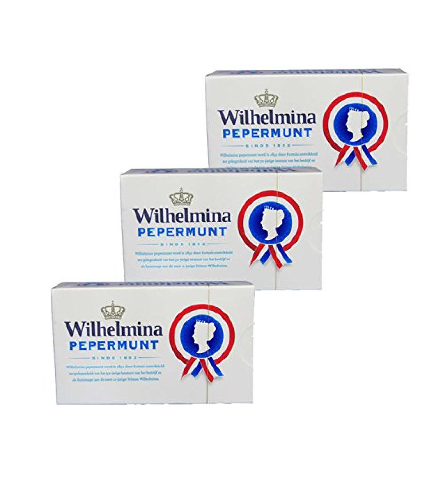 3 x Fortuin Wilhelmina peppermint 100g