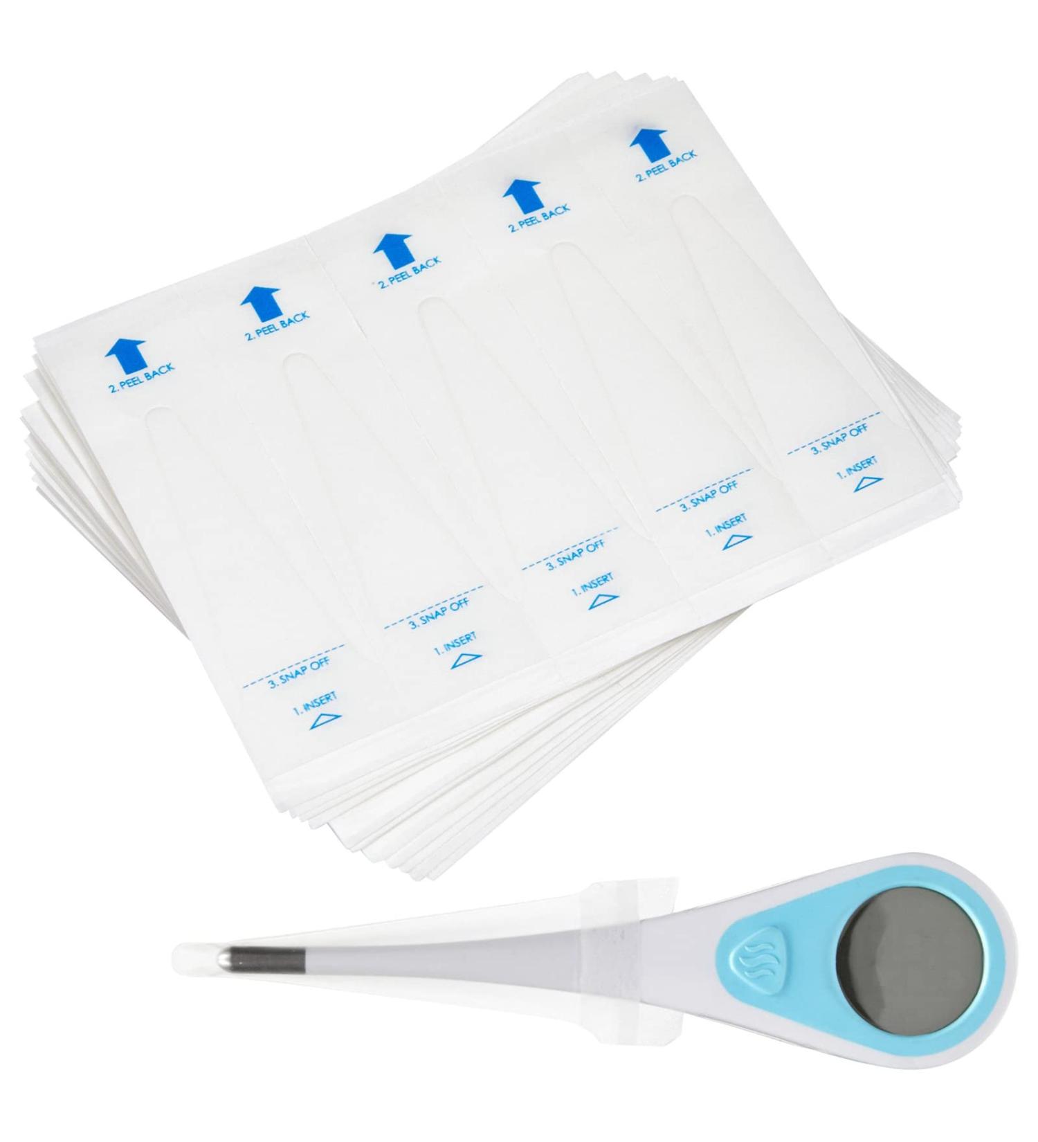 100 Pack Digital Thermometer Probe Covers - 5 x 1.4 Inches - Hygienic Protection for Accurate Readings - Buy Online on GoSupps.com
