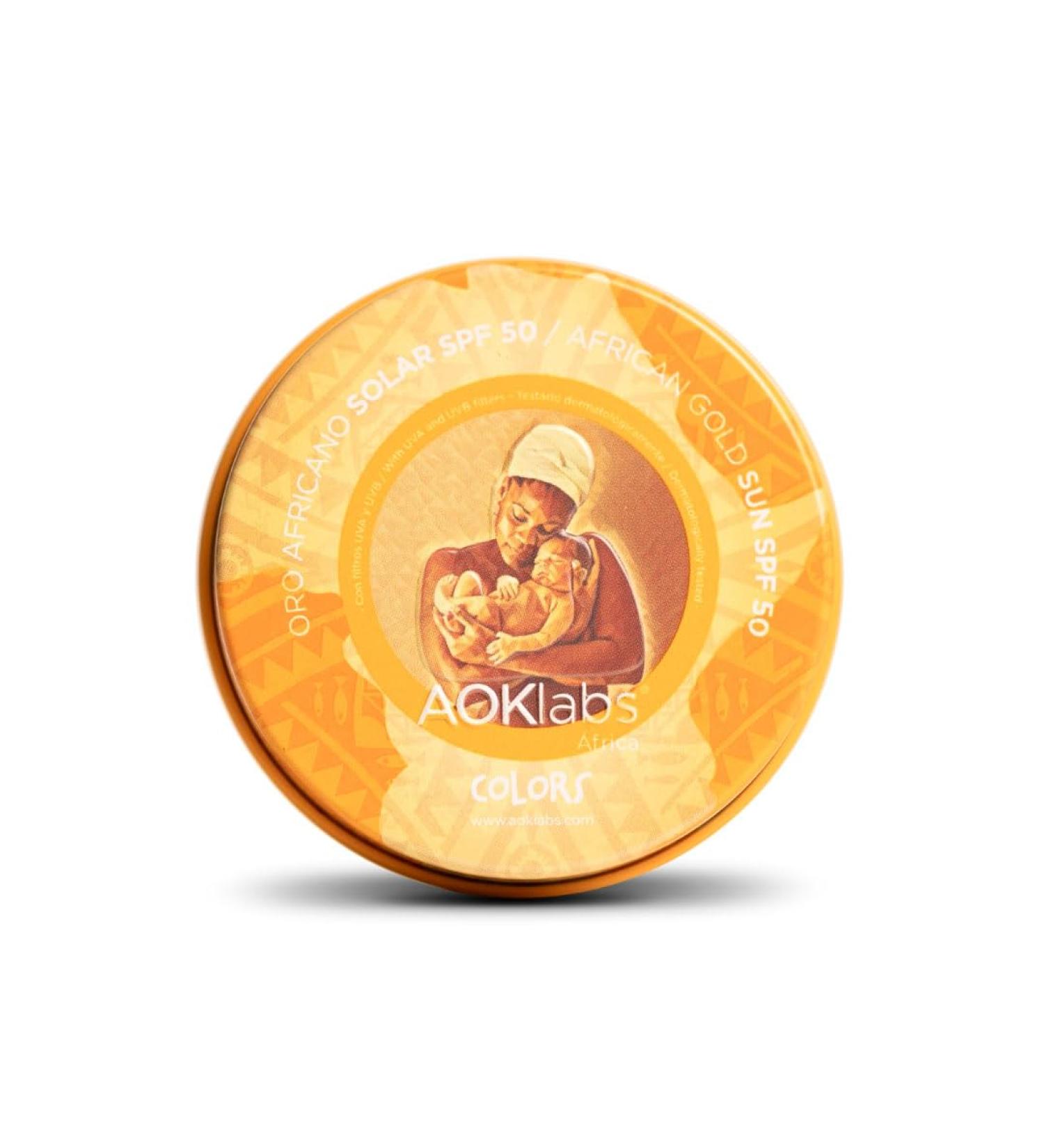  AOKLABS AOKlabs - African Gold Sunscreen 50 SPF Unrefined Shea Butter - Sunscreen with 100% Physical Broad Spectrum Filters I 50 ml. - Buy Online on GoSupps.com