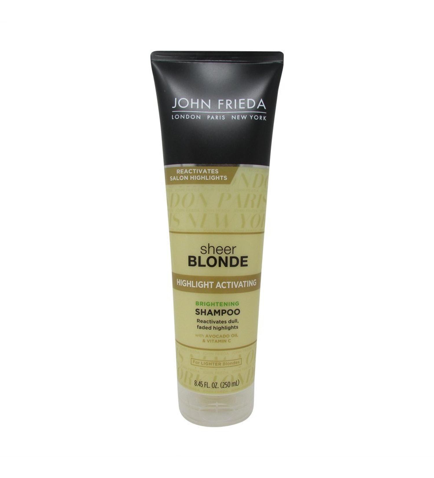 John Frieda sheer blonde highlight activating enhancing shampoo - 8.45 oz