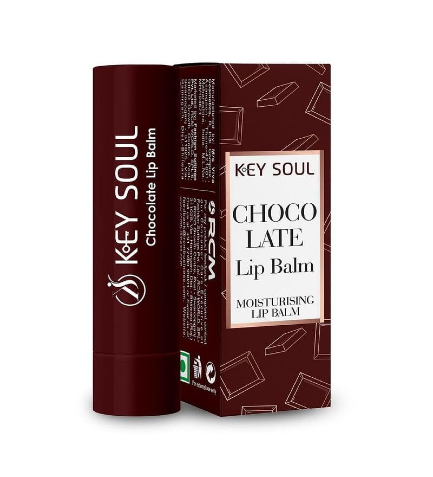 Ke..y Sou..l Chocolate Lip Balm - Moisturizing Glossy Finish