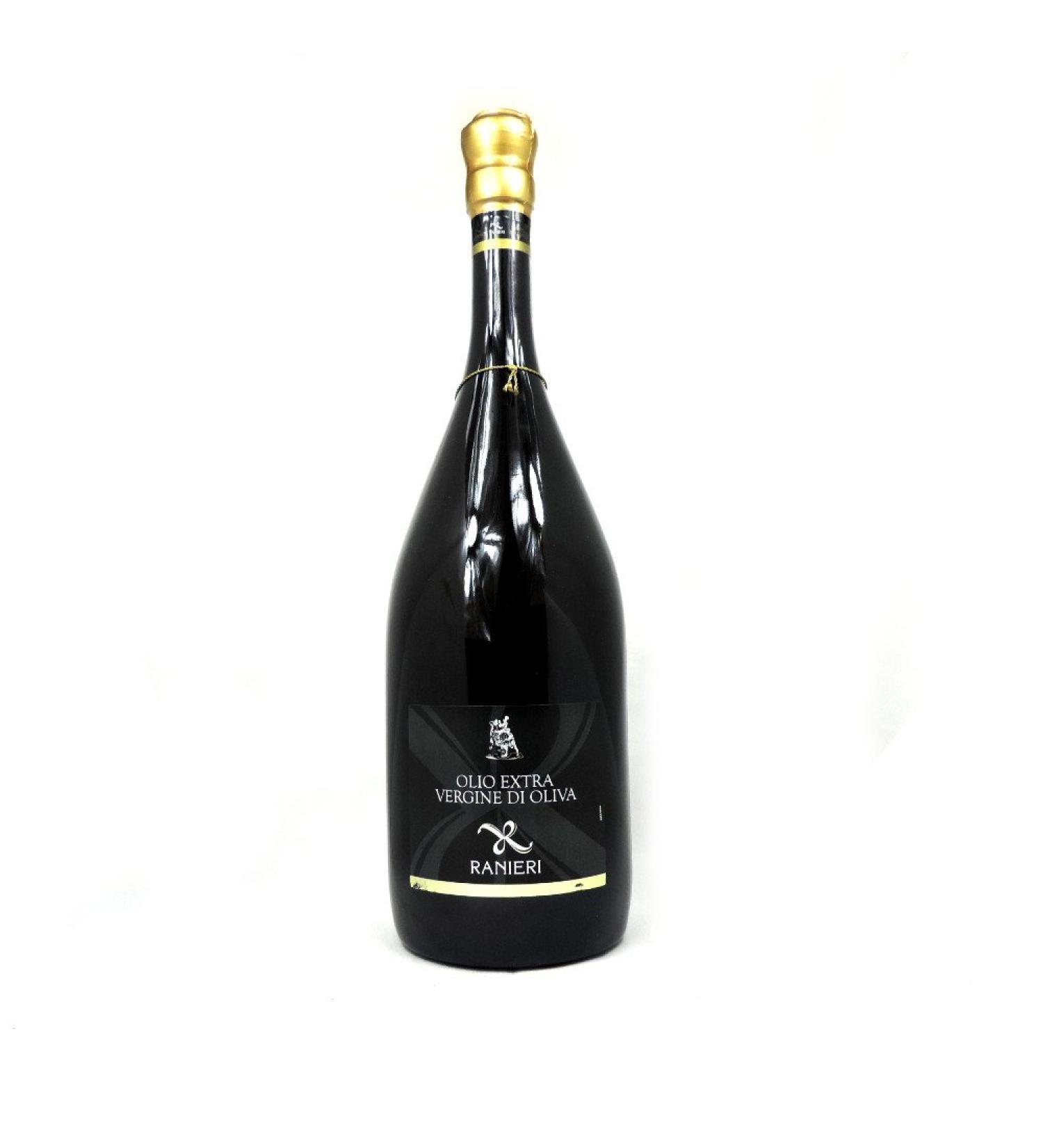 ranieri Ranieri Jeroboam Extra Virgin Italian Olive Oil in Bottle and Elegant Box - 3 Litre