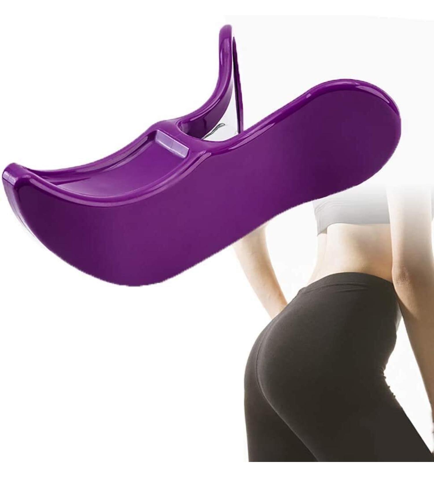 EUNOGO Thigh Master Hip Trainer - Purple Pelvic Floor & Inner Thigh Exerciser for Yoga & Muscle Toning - Buy Online on GoSupps.com