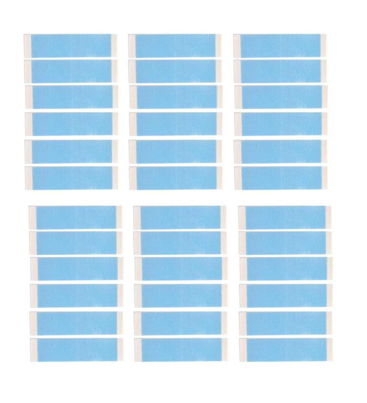 LOLPALONE 36Pc/Lot Strong Wig Tape Double Sided Adhesive Extension Hair Tape Strips Waterproof for Toupee Lace Wigs Film Adhesive - Buy Online on GoSupps.com