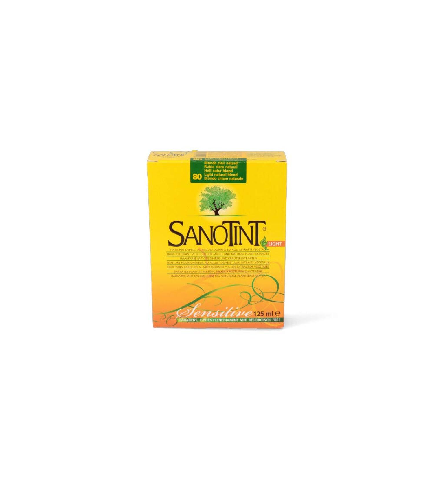 Sanotint Sanotint Sensitive 80 Light blonde natural 400 g - Buy Online on GoSupps.com