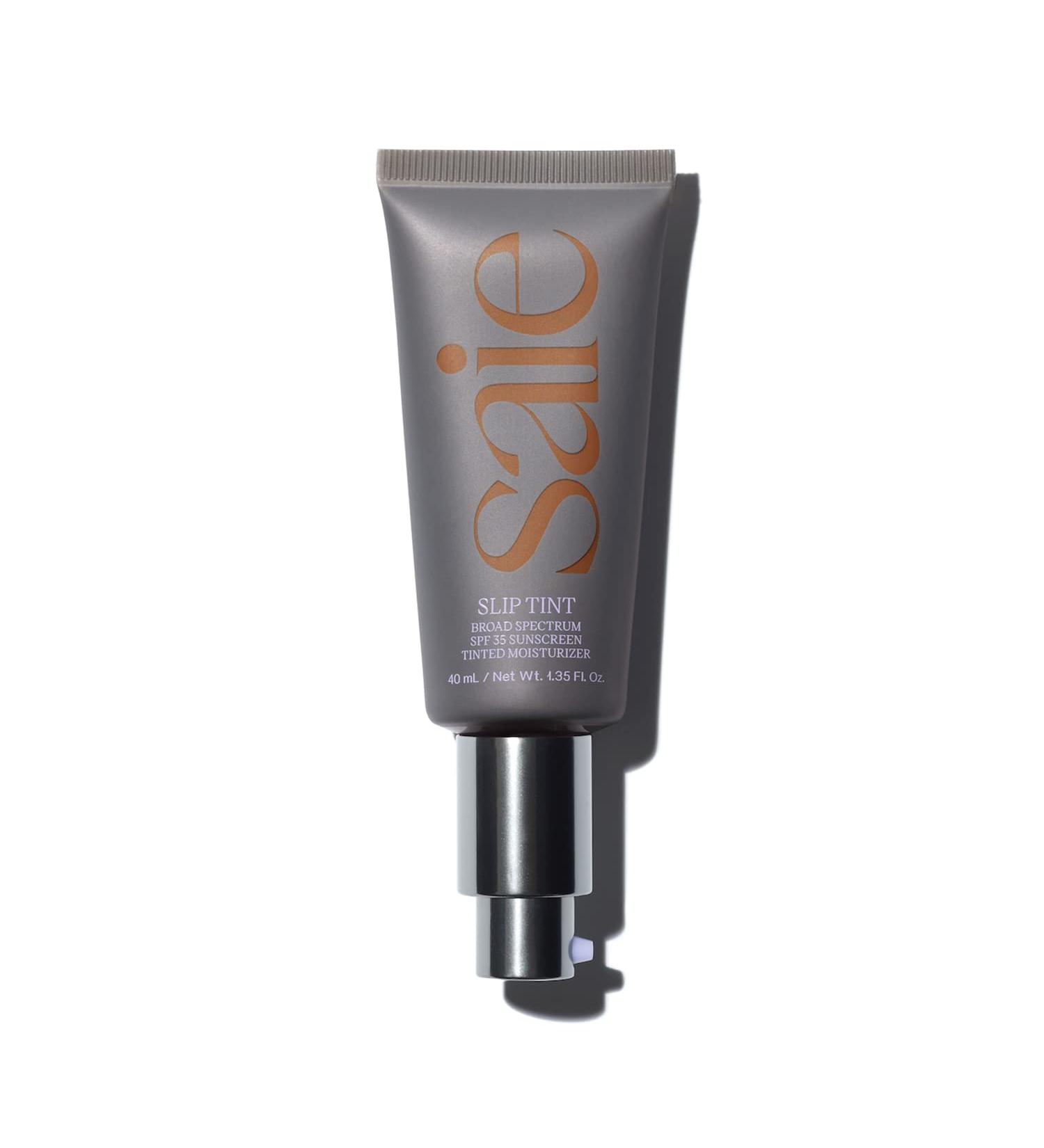Saie Slip Tint SPF 35 Tinted Moisturizer - Light Coverage & Hydrating Sunscreen | Shade 07 Medium to Tan - Buy Online Now - Buy Online on GoSupps.com