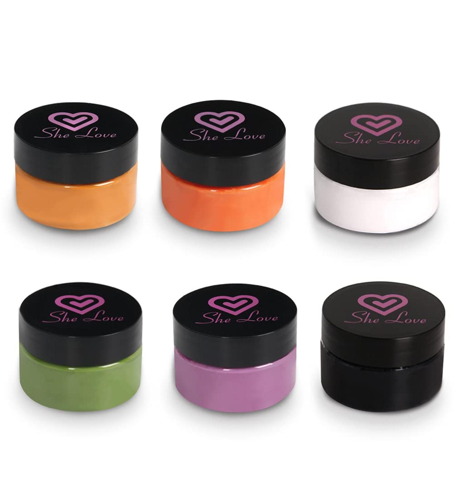 Chalk Paste Stencil Paint Set for DIY Home Decor - 30ml Screen Printing Stencil Paste - Chalk Paint for Wood & Art - 6 Colors (30ml each) - Buy Online on GoSupps.com