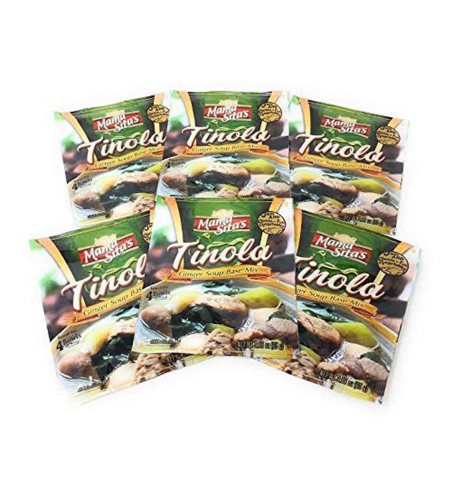 Mama Sita's Tinola Ginger Soup Base Mix, 0.88oz (25g) 6 Pack