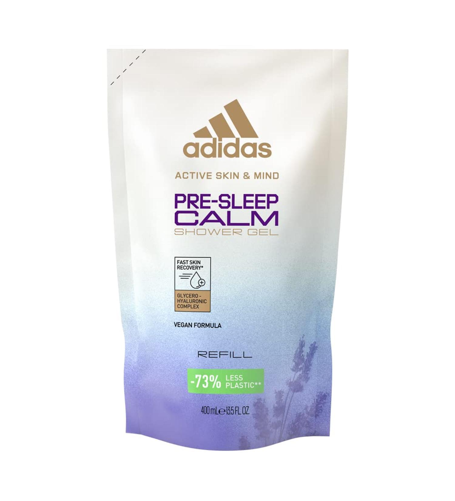 Adidas Pre-Sleep Calm Refill Shower Gel for Women 400 ml - Buy Online on GoSupps.com
