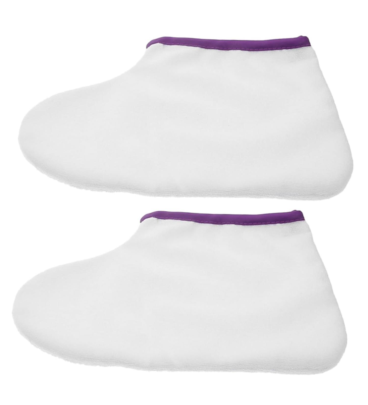 1paire De Soin Cire Pour Accessoire Hydratant Couvre Paraffine R utilisables Et Lavables Pour Soins Spa Et Hydratation - Buy Online on GoSupps.com