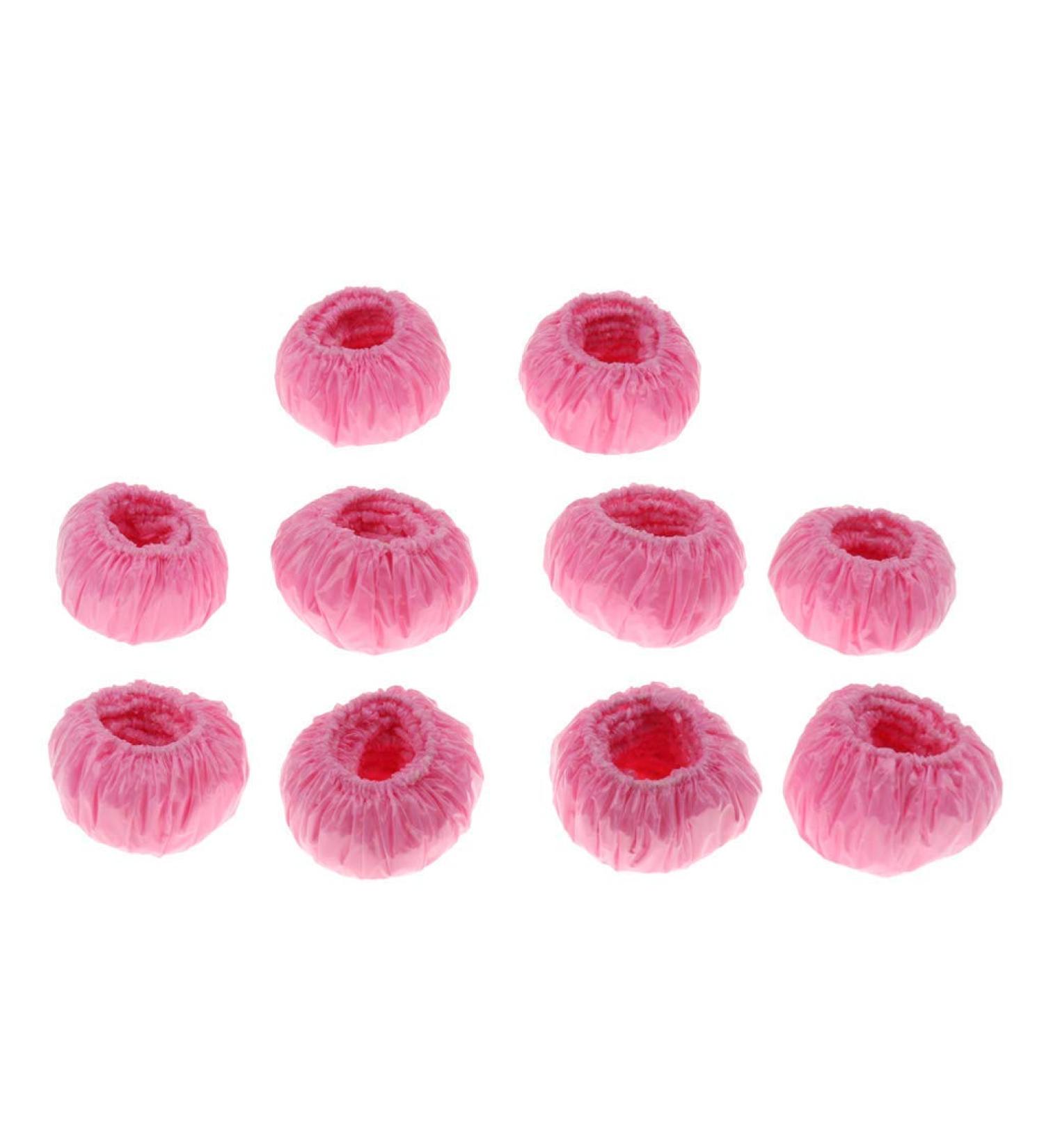 100pcs Pink Waterproof Disposable Shower Ear Protectors Covers - Bath Earmuffs Protector Caps - Buy Online on GoSupps.com