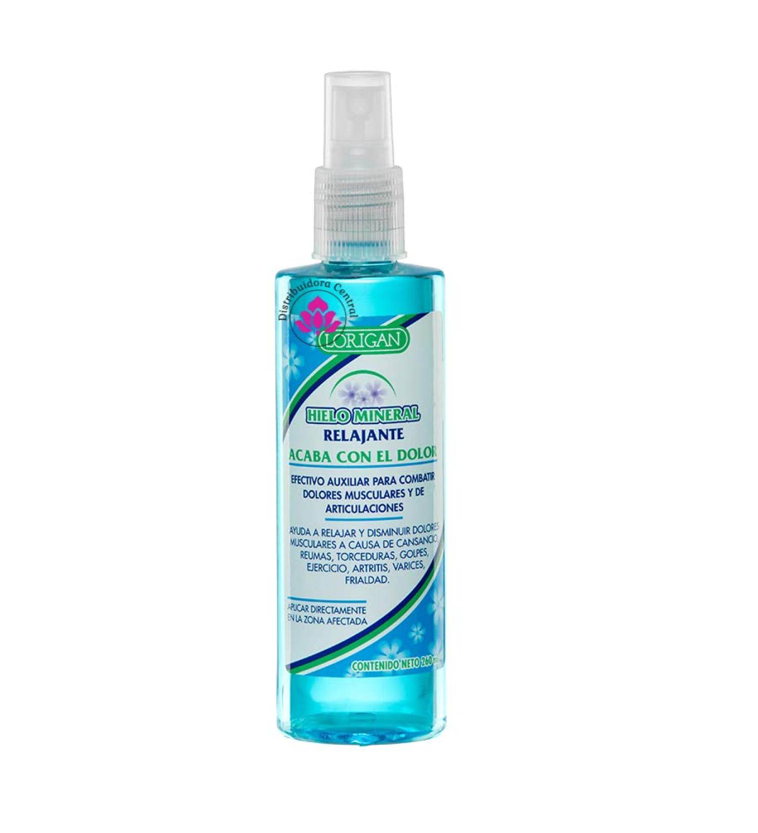 Muscular Tension Relief Spray 260ml - Mineral Ice Hielo Mineral Florigan - Buy Online on GoSupps.com