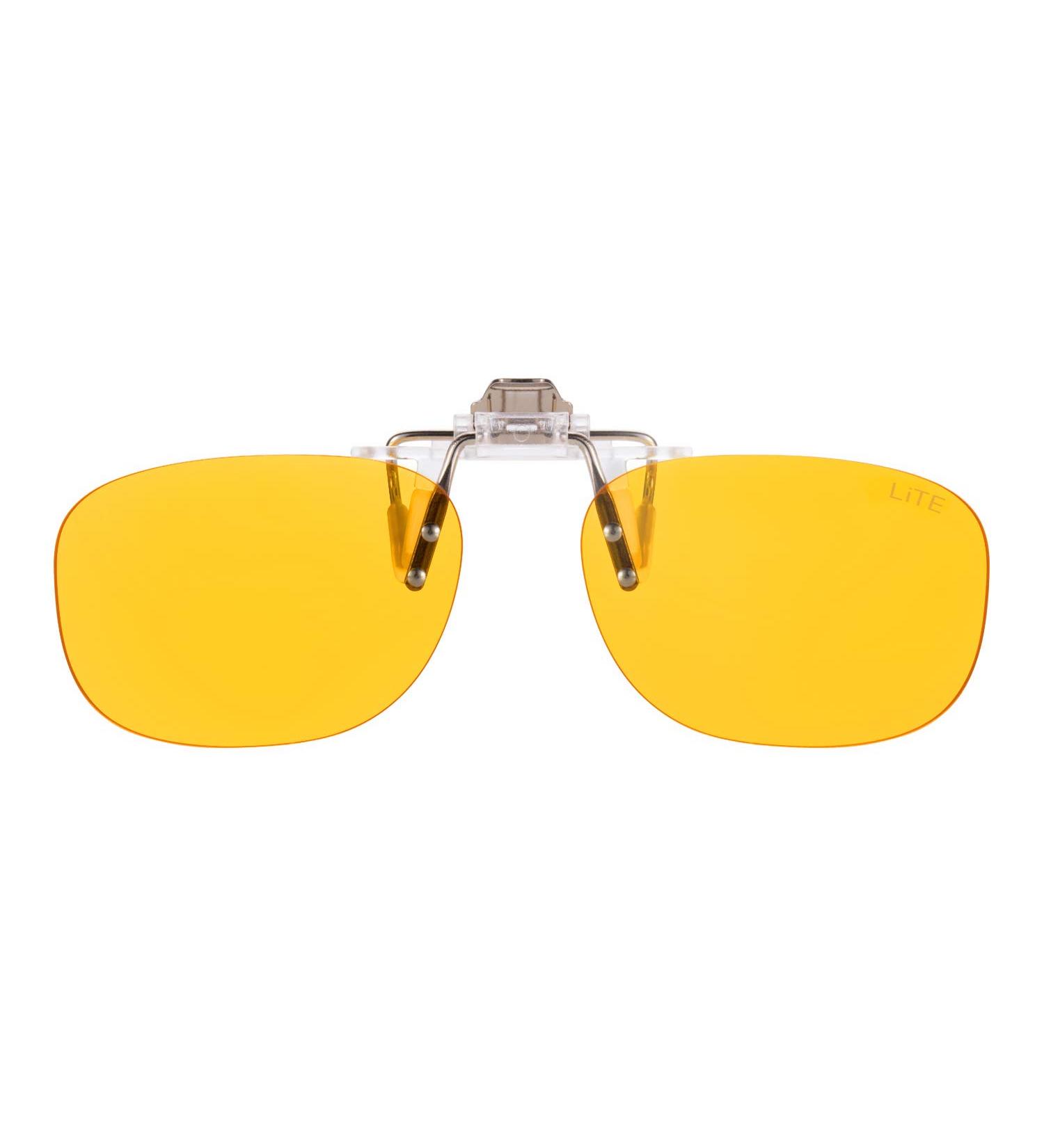 Prism Clip-On Blue Light Filter Glasses - 95% Eye Protection for Work PC & TV - Improve Sleep & Reduce Eye Strain - Unisex Lite95 - Buy Online on GoSupps.com