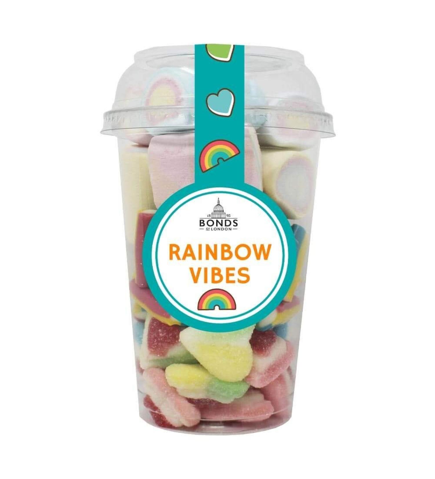 Bonds Pick 'n' Mix Sweets Shaker Cup Rainbow Vibes 260g