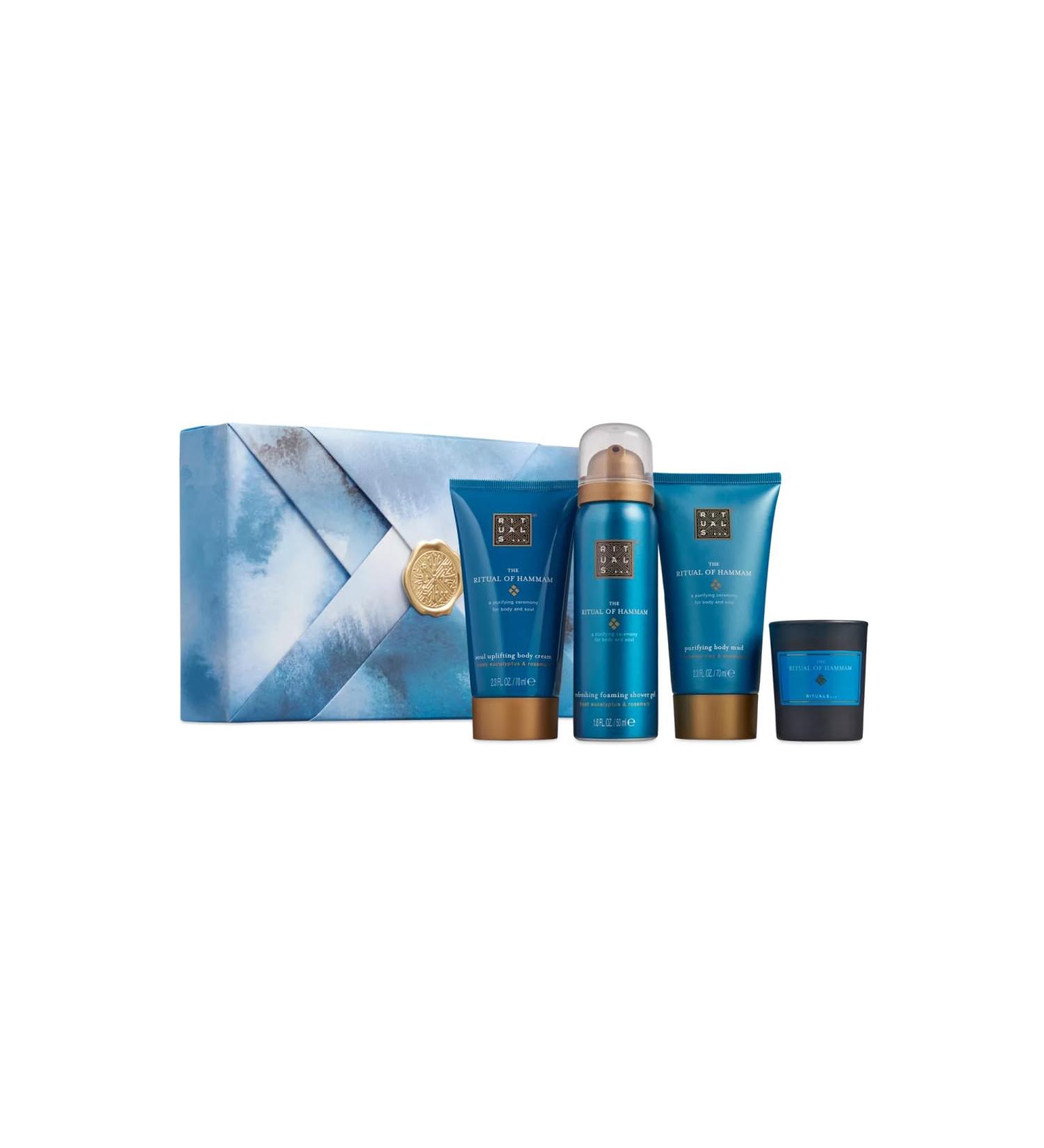 Rituals Gift Box: The Ritual of Hammam | S - Refreshing Eucalyptus & Rosemary Body Care Set | Perfect Gift for Self-Care - Buy Online on GoSupps.com