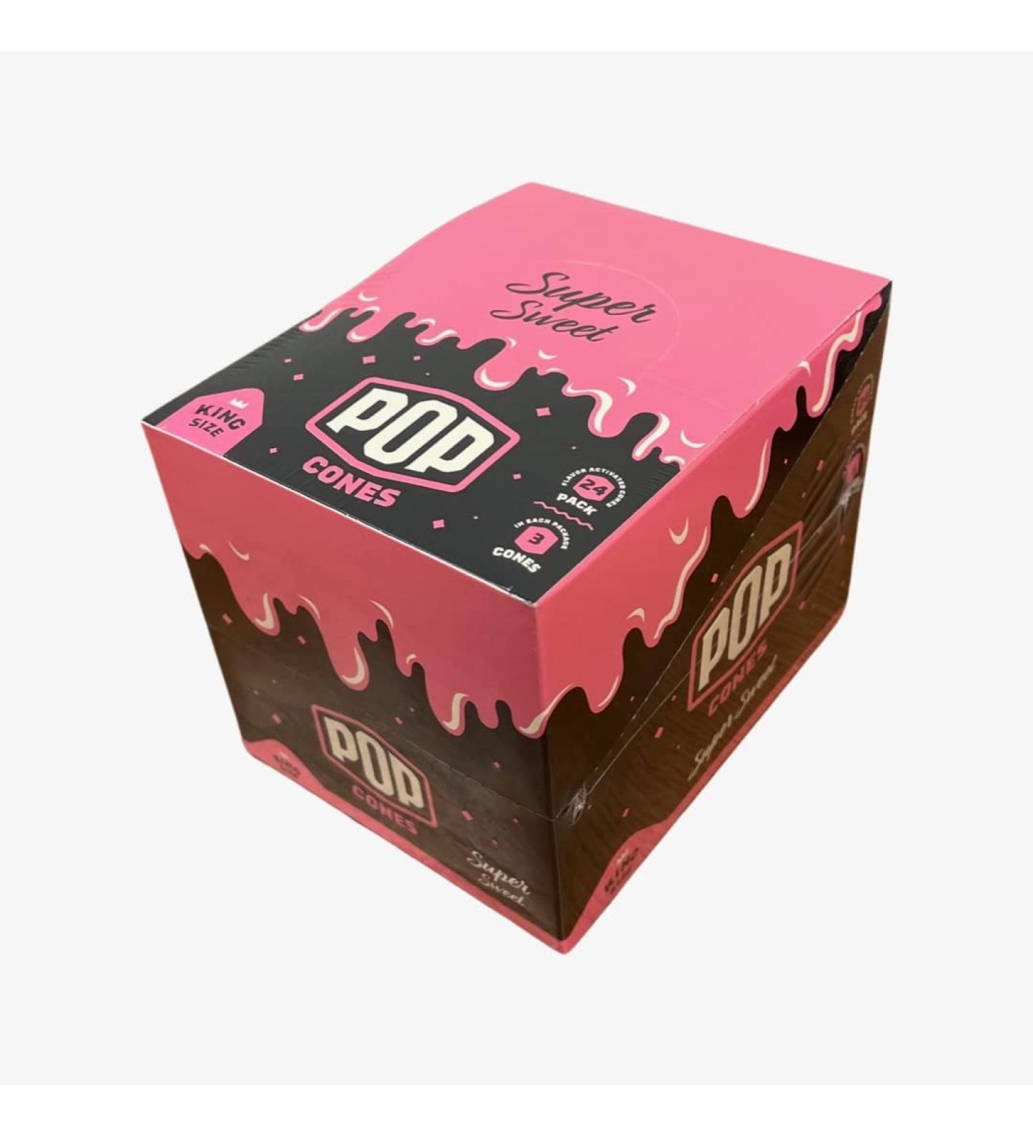 Pop Cones Pre-rolled Cones - Hand-rolled (Super Sweet King Size) Super Sweet King Size