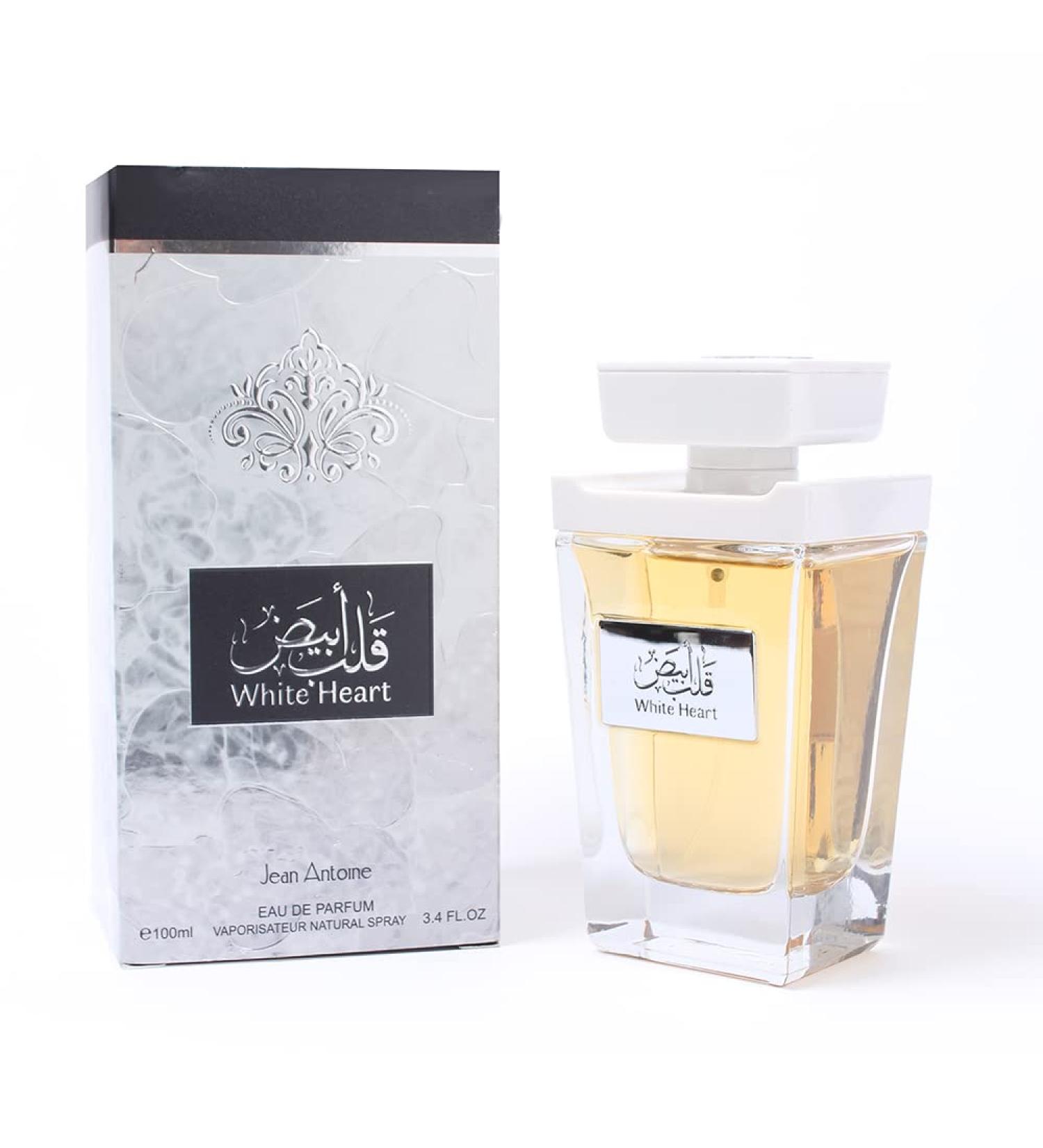 Almas Perfumes White Heart Eau De Parfum Spray - Unisex Spray - 3.4 Fl Oz (100 ml) - Long-Lasting Aroma - Luxurious Scent of Arabia for Men And Women - Buy Online on GoSupps.com