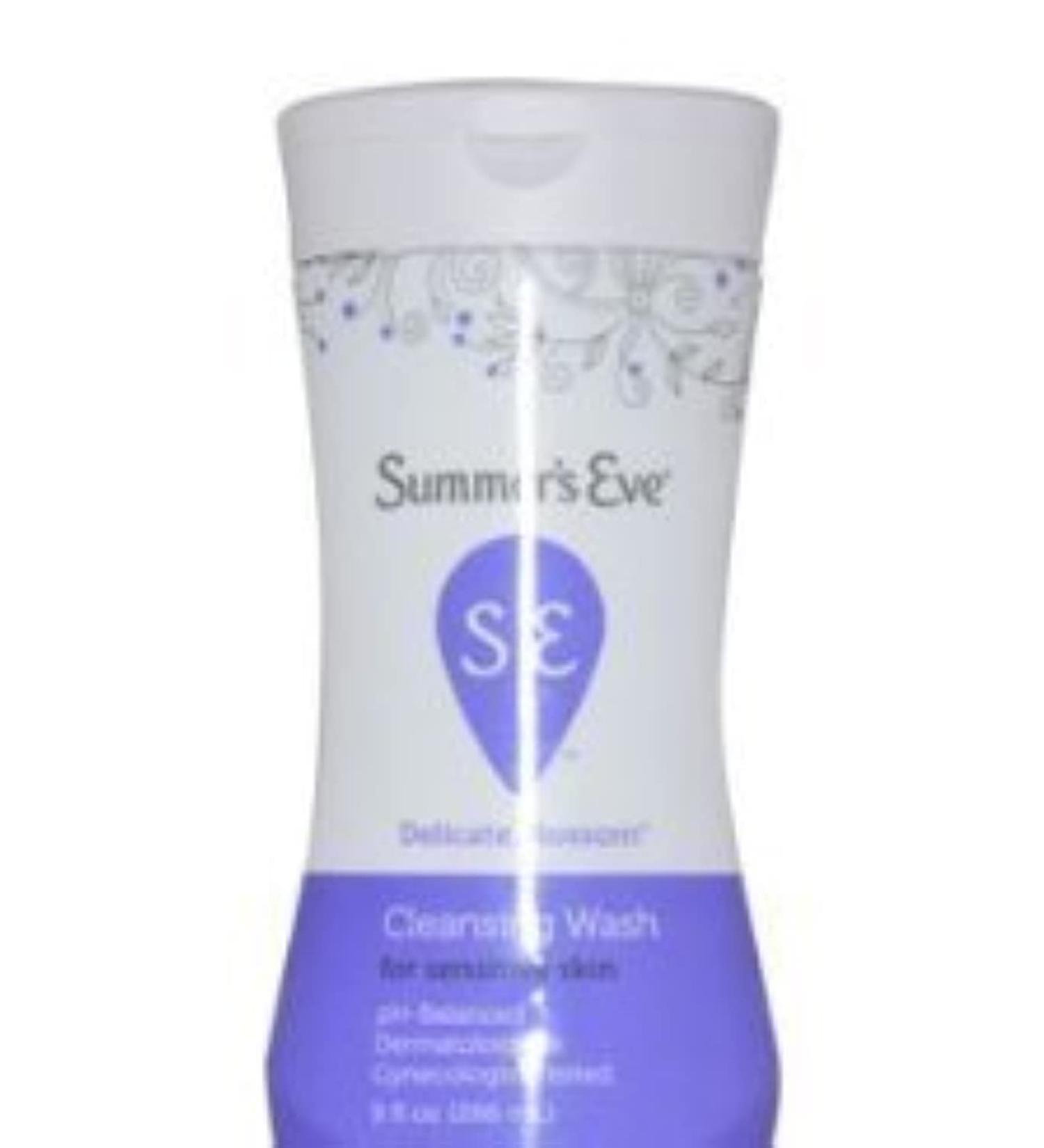 Summer's Eve Sensitive Skin Feminine Wash Delicate Blossom 9 oz - Gentle Cleansing for Sensitive Skin - Buy Online on GoSupps.com