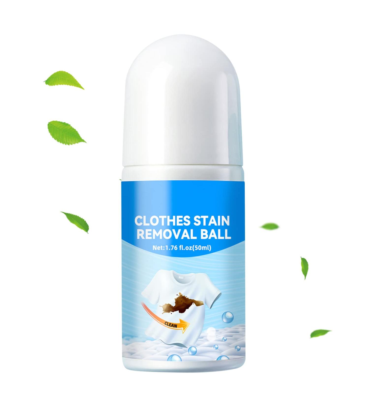 Clothes Stain Remover-Roll Bead Design Magic Stain Remover Rolling Bead Ideal for Emergency Stain Removal Portable No-wash Instant Stain Remover Pen Stain Remover Roller-Ball Cleaner - Buy Online on GoSupps.com