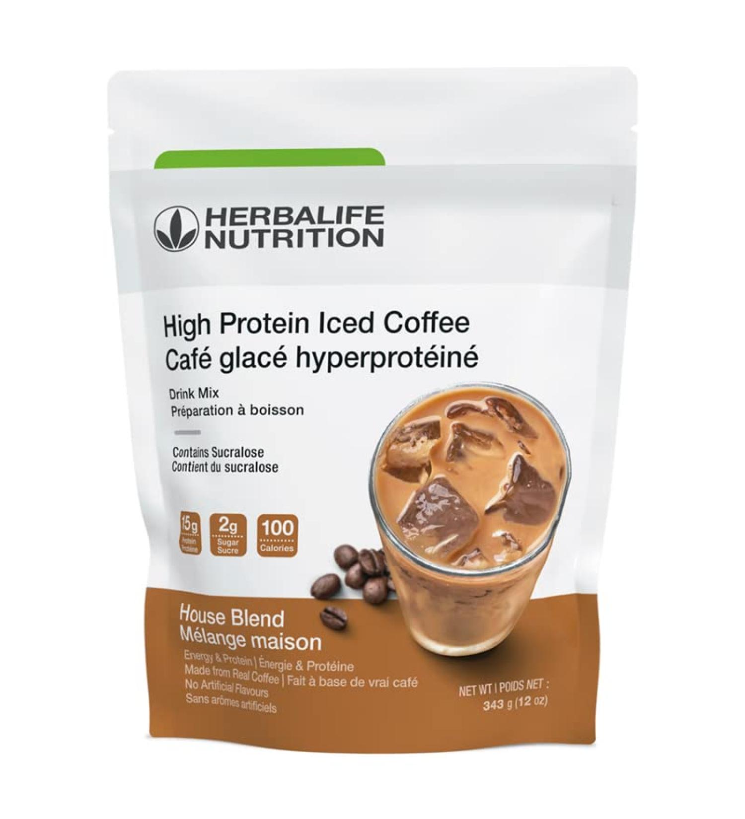 High Protein Iced Coffee (Meduim House Blend) House Blend Meduim - Buy Online on GoSupps.com