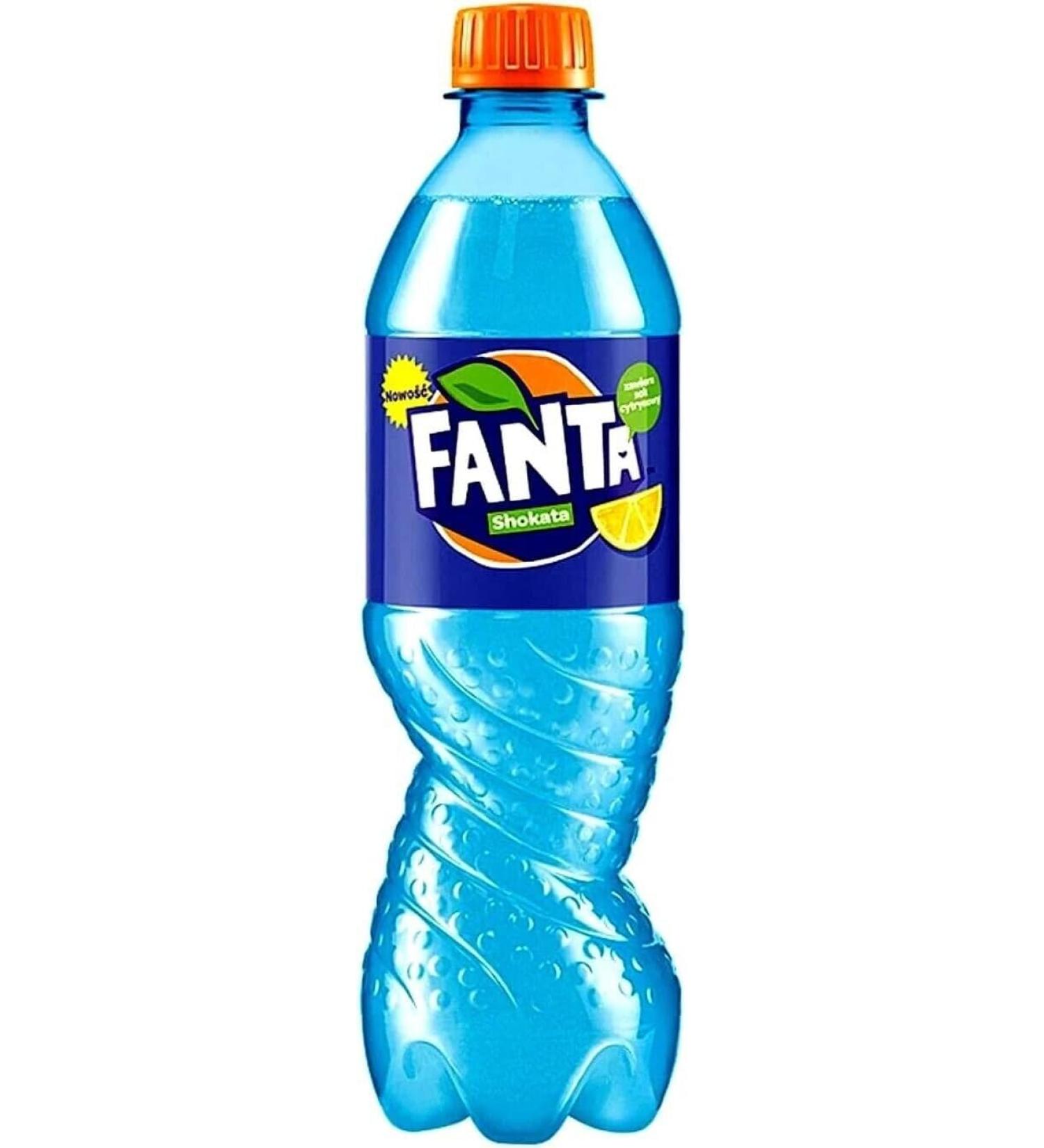 Fanta Blue Shokata 12 x 500ml UK