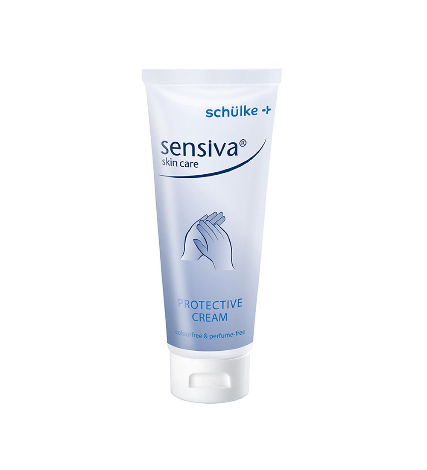 Sch lke sensiva 100ml protective cream for hands | dye- and perfume-free hand cream | provides intensive moisture
