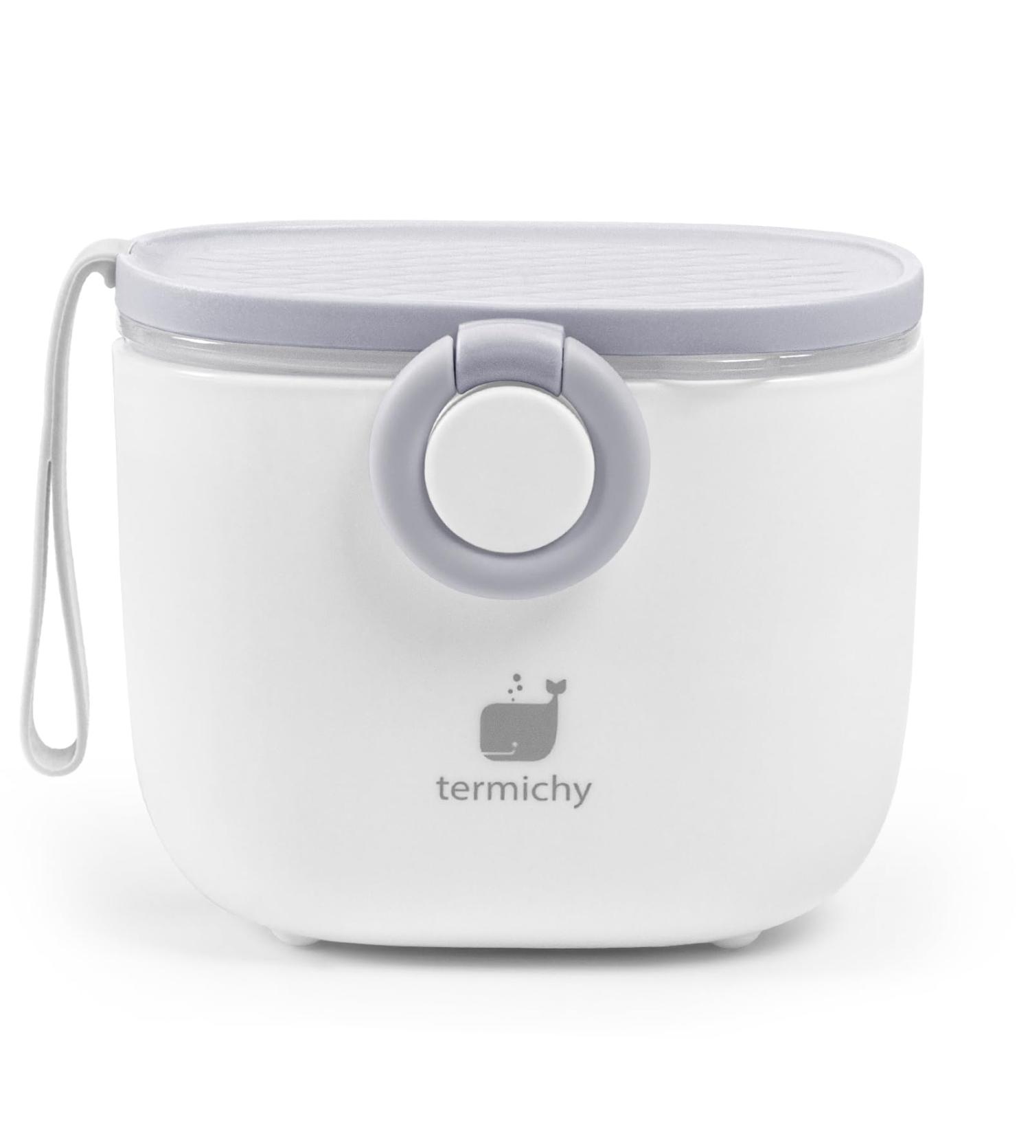 Termichy Milk Powder Dispenser Pot - 250g Grey Formula Dispenser for Baby - Buy Online on GoSupps.com