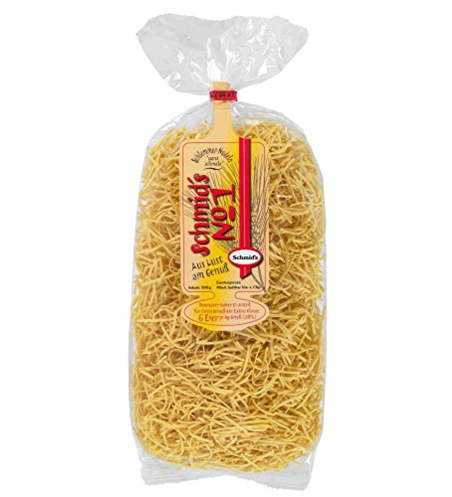 De Schmid N 1 'Schmids no. 1 tagliatelle 500 g "Narrow (2 mm) elegant in Gusto