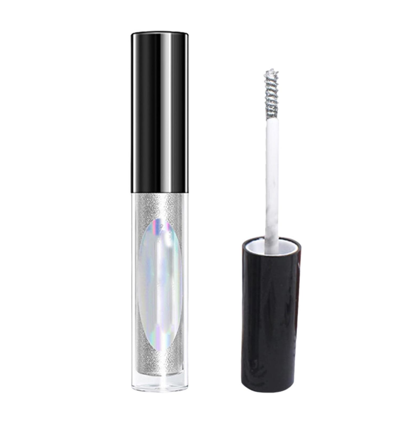 Diamond Glitter Mascara Topper Waterproof Shimmer Colored Mascara Long Lasting Lengthening Lash Makeup for Party Wedding (1PCS) - Buy Online on GoSupps.com