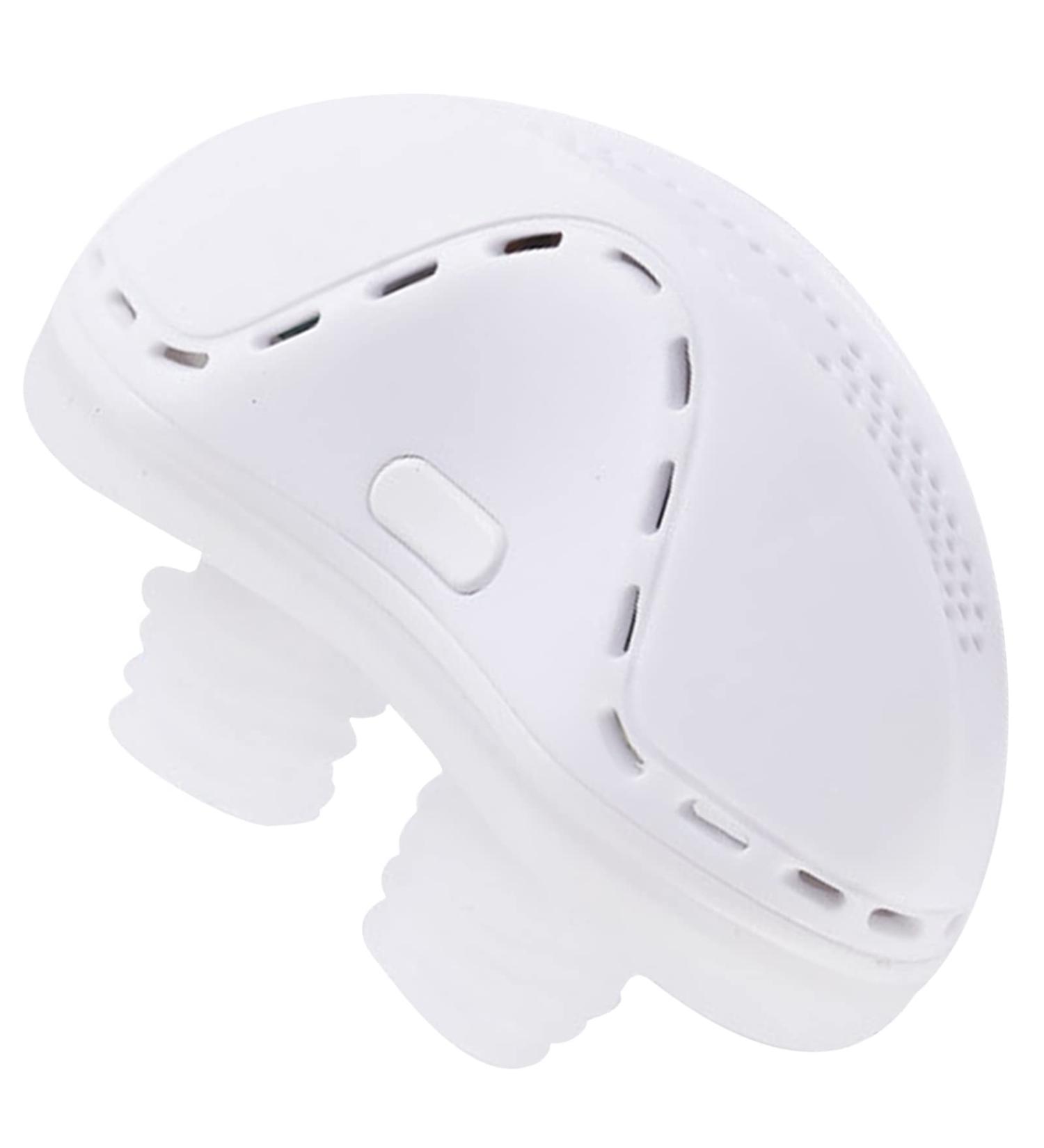 Adjustable Electric Snoring Stopper - Reusable Nasal Dilator for Deep Sleep - White (60 x 25.2 x 39mm) - Buy Online on GoSupps.com