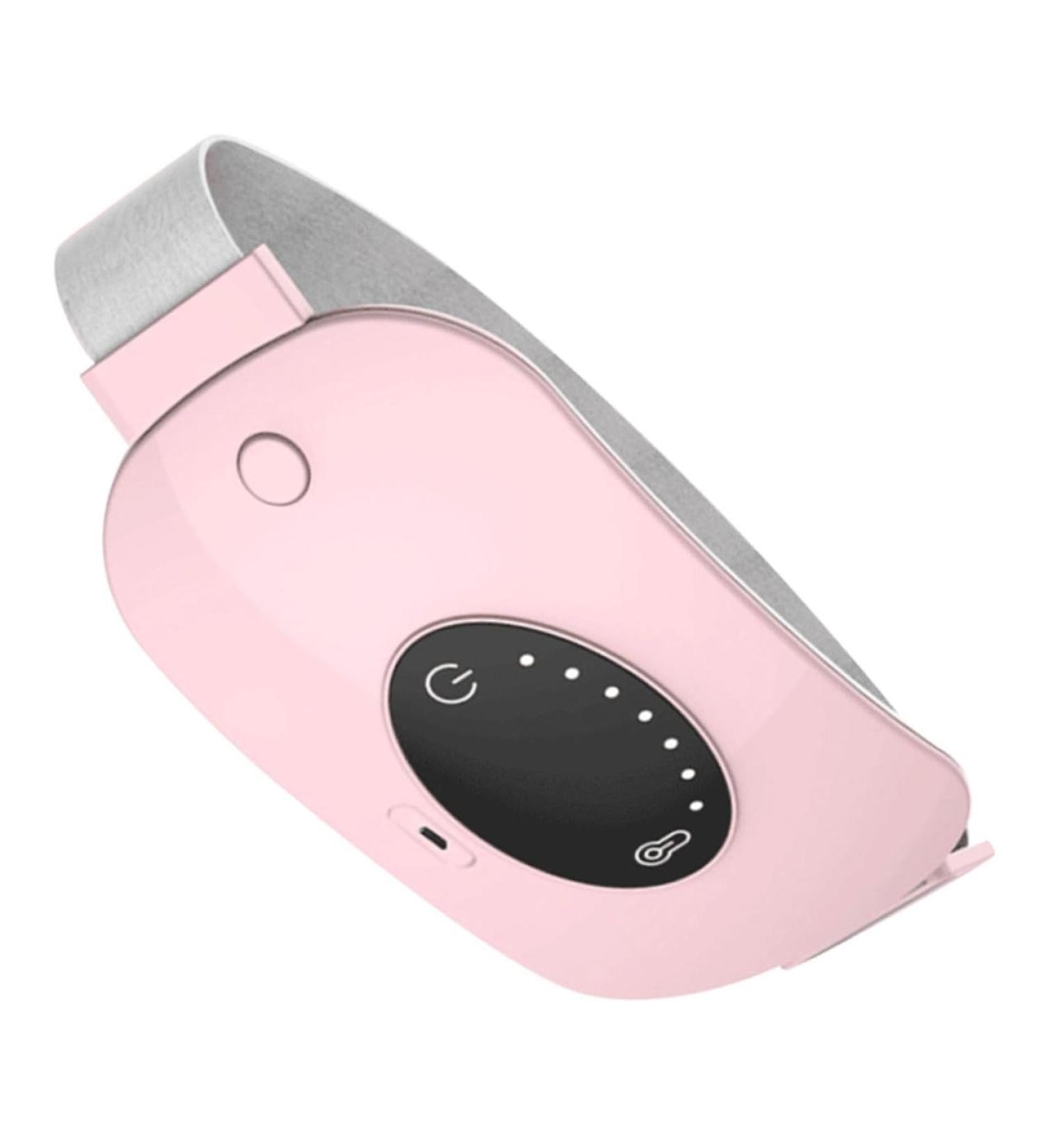Solustrie Women's USB Heating Pad for Menstrual Relief - Warm Belt Pillow for Cramps - Pink Waist Band - International Shipping Available - Buy Online on GoSupps.com