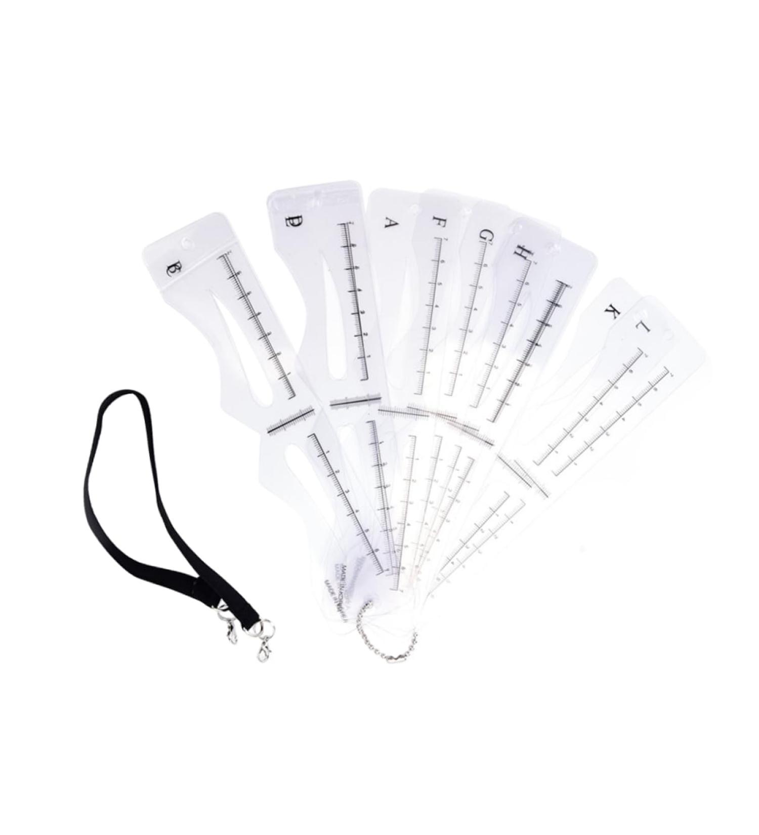 Housoutil 1 Set Eyebrow Drawing Tool Brow Stencil Eyebrow Templates Eyebrow Card Eyebrow Shape Drawing Card - Buy Online on GoSupps.com