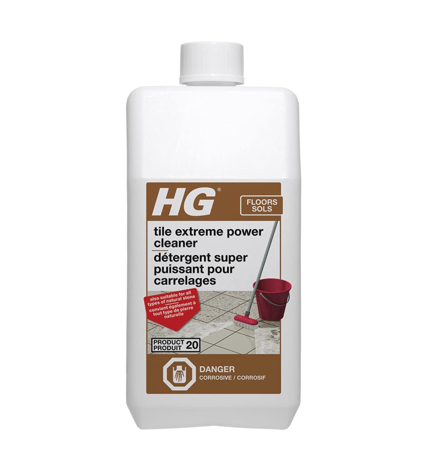 HAZ HG Tile Extreme Power Cleaner Concentrate (Product 20) 1L White