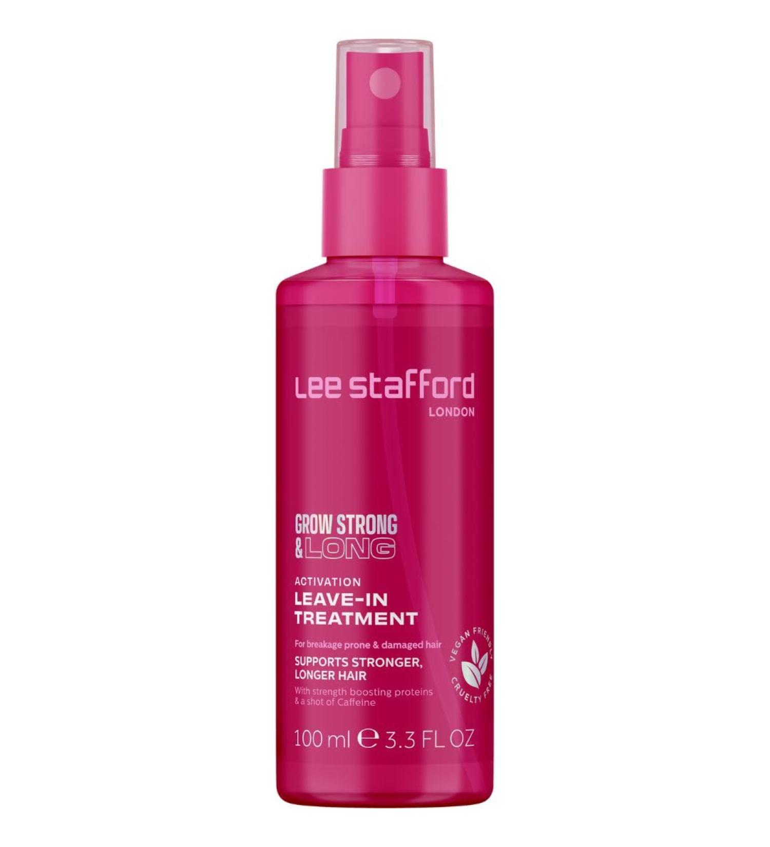 Lee Stafford Hair Growth Leave In Treatment Spray | Best Conditioning Mist for Dry Damaged Hair | Grow Strong & Long Collection 3.3 Fl Oz - Ship Internationally - Buy Online on GoSupps.com
