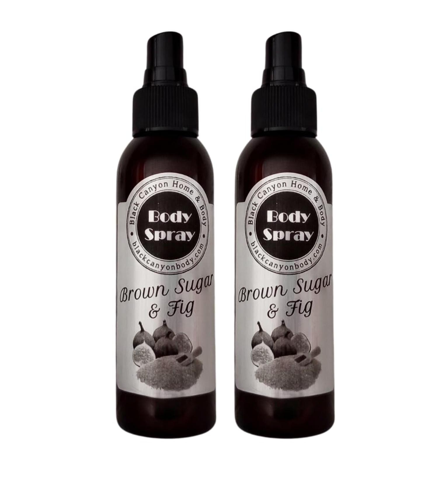 Brown Sugar & Fig Scented Body Spray 4 Oz (2 Pack) - Buy Online on GoSupps.com