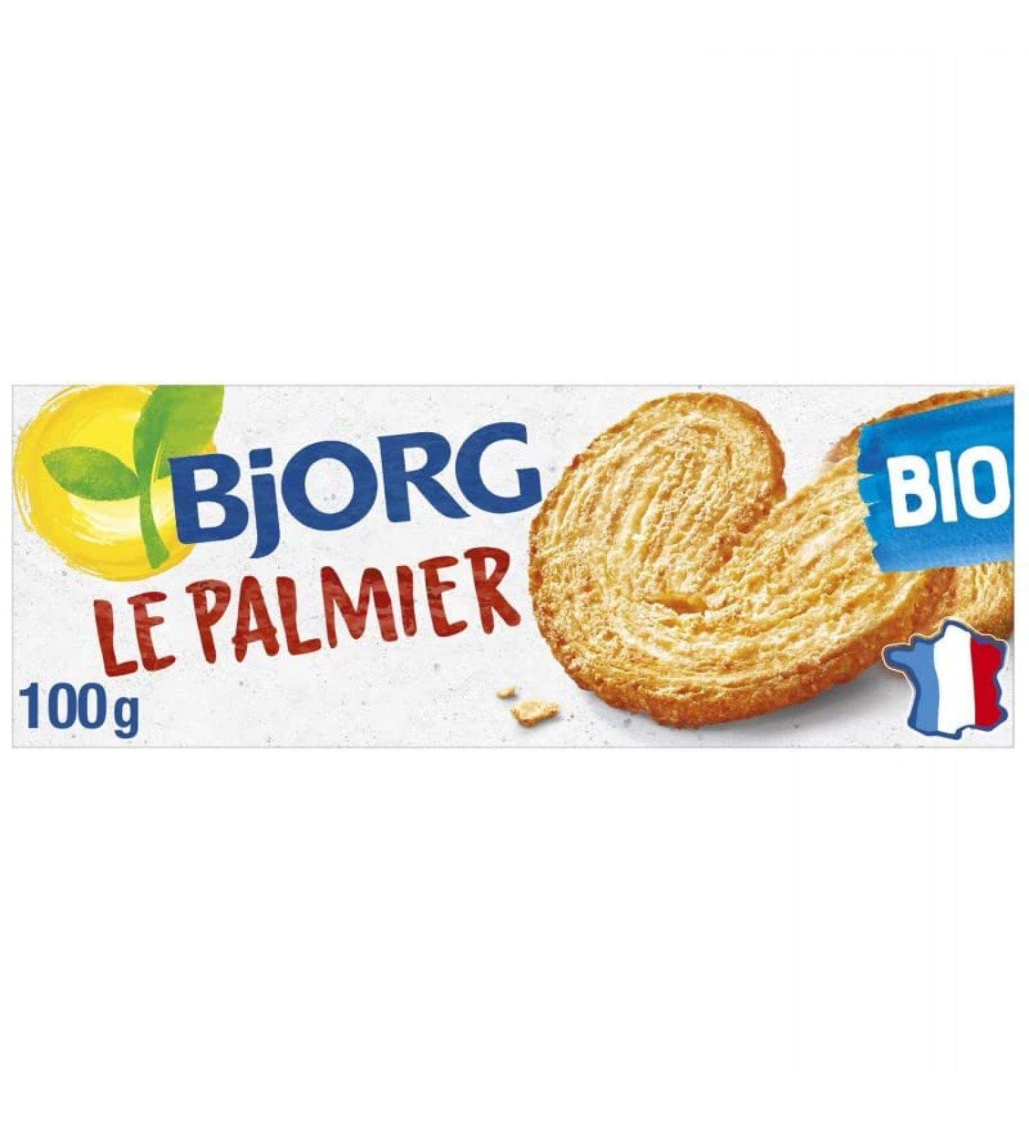 BJORG - Organic Palm Biscuits 100G - Pack of 4 - Buy Online on GoSupps.com