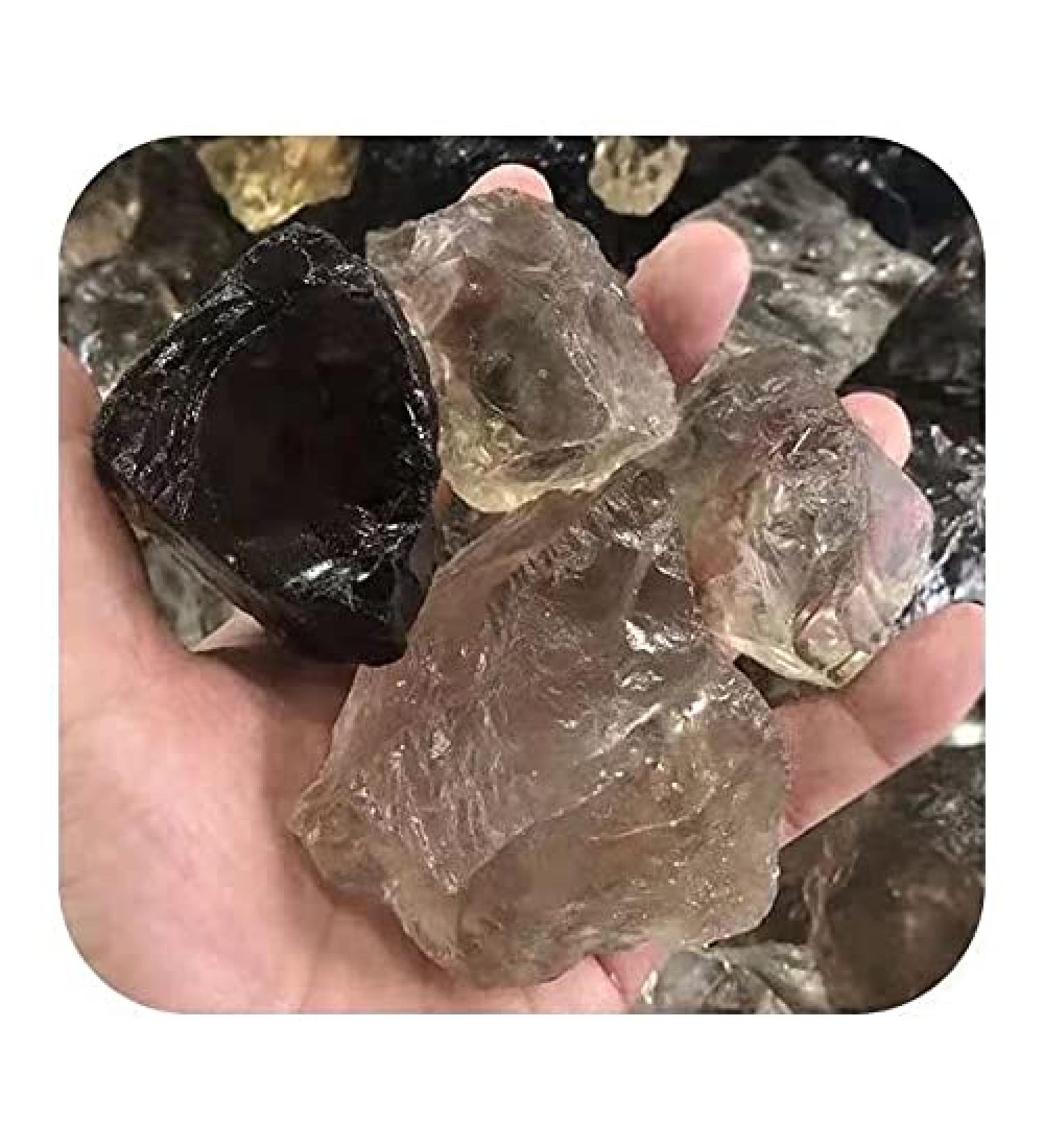 500g Natural polishing Smoky Quartz Tumbled Stone Crystals for Chakra Reiki Balancing - Buy Online on GoSupps.com