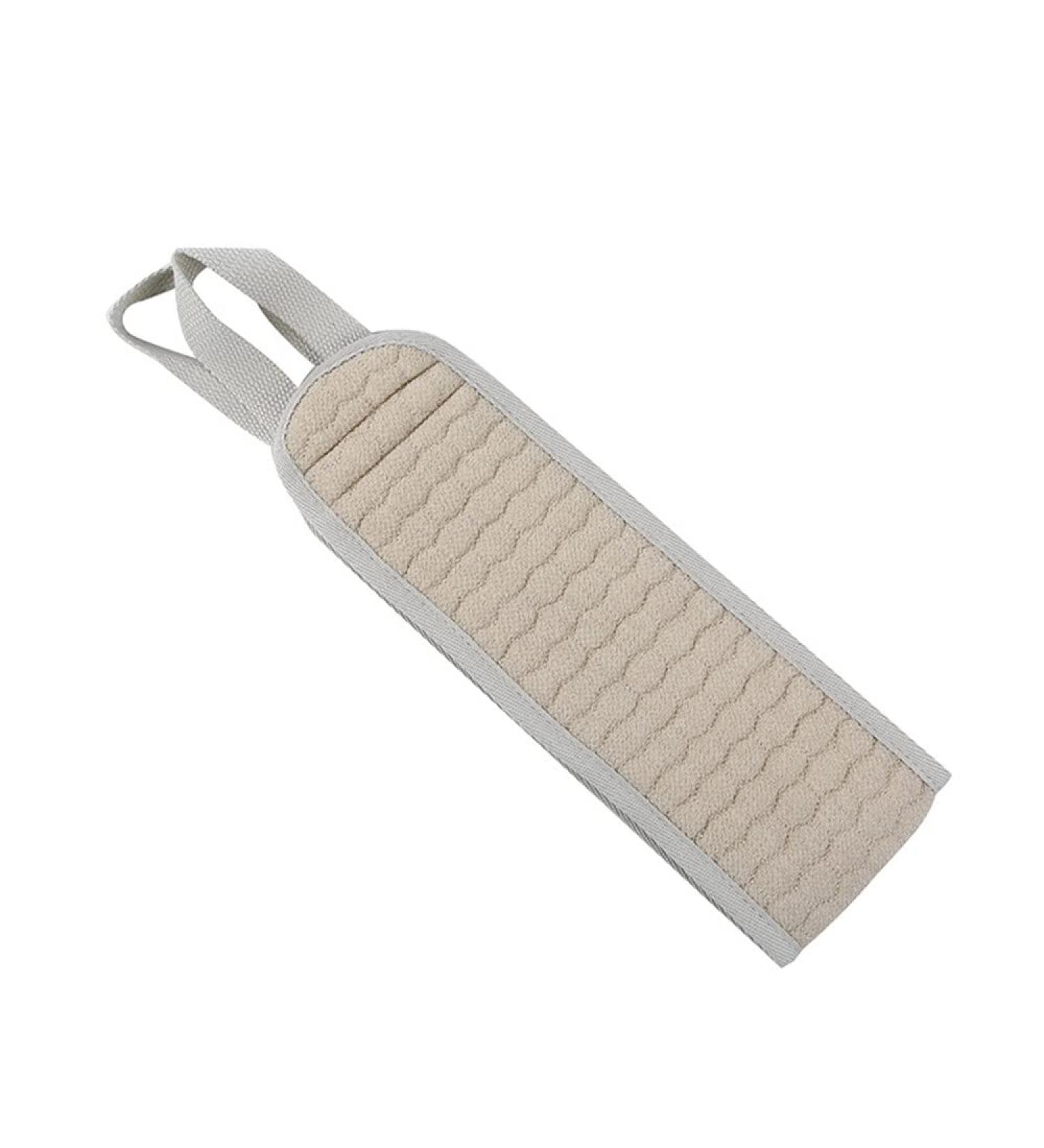 Double-Sided Bath Towel Rubbing Back Brush - Full Body Massage and Exfoliation - Buy Online on GoSupps.com