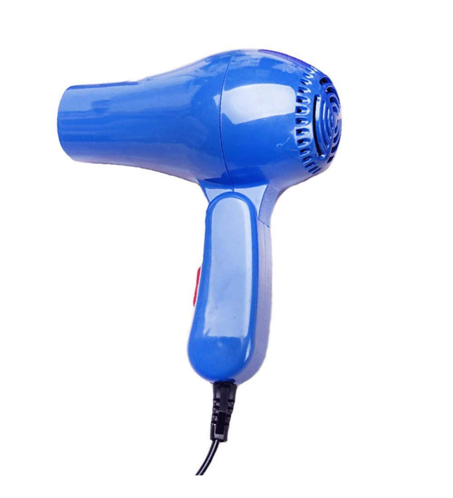 ADITAM 1000Watt Compact Hair Dryer with Folding Handle Folding Hair Dryer Mini Travel Portable Hairdressing Small Power Appliance/Blue Double The Comfort - Buy Online on GoSupps.com