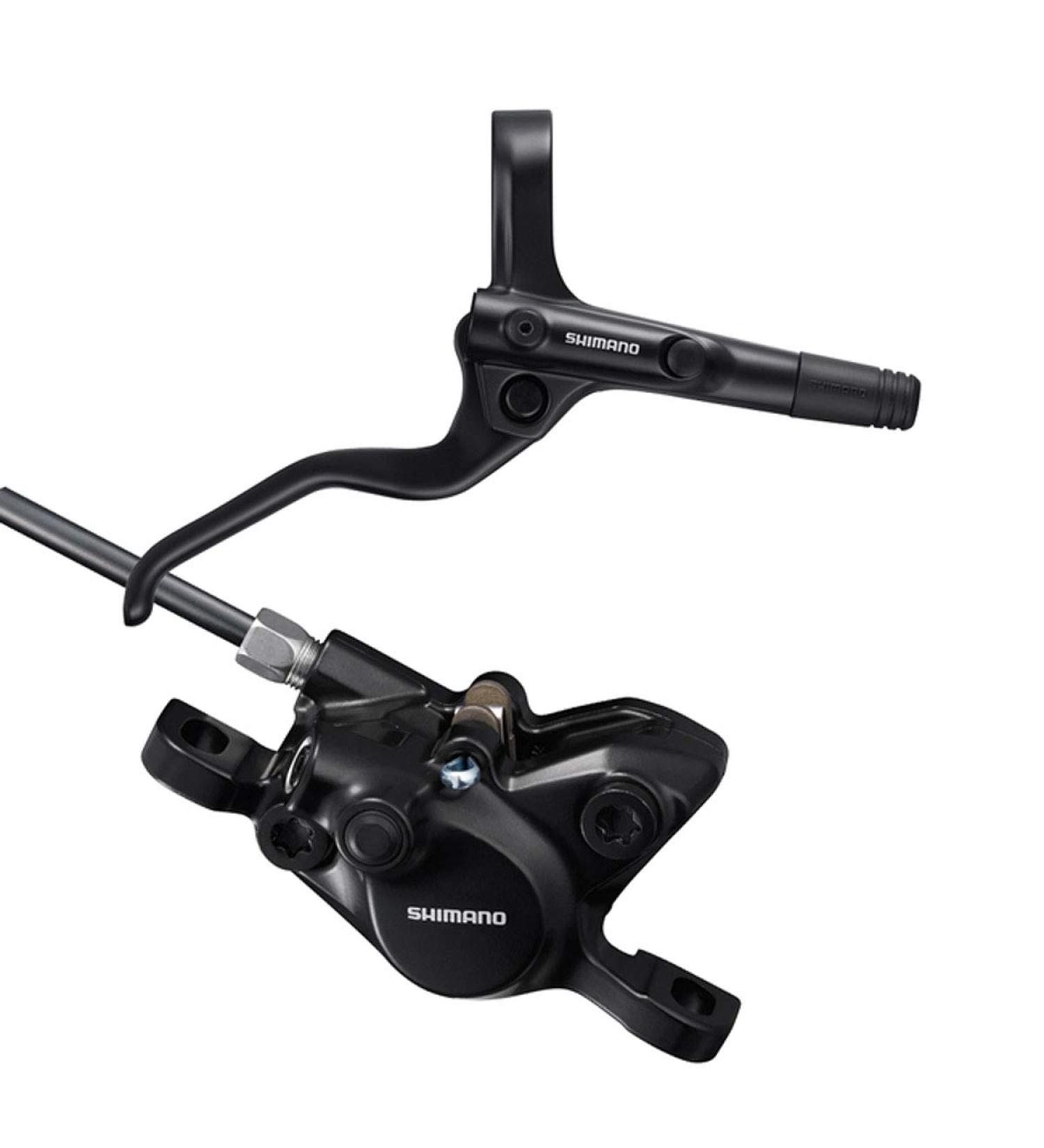 SHIMANO Bicycle Disc Brake Assembled Set - BR-MT201 (Black - Rear)
