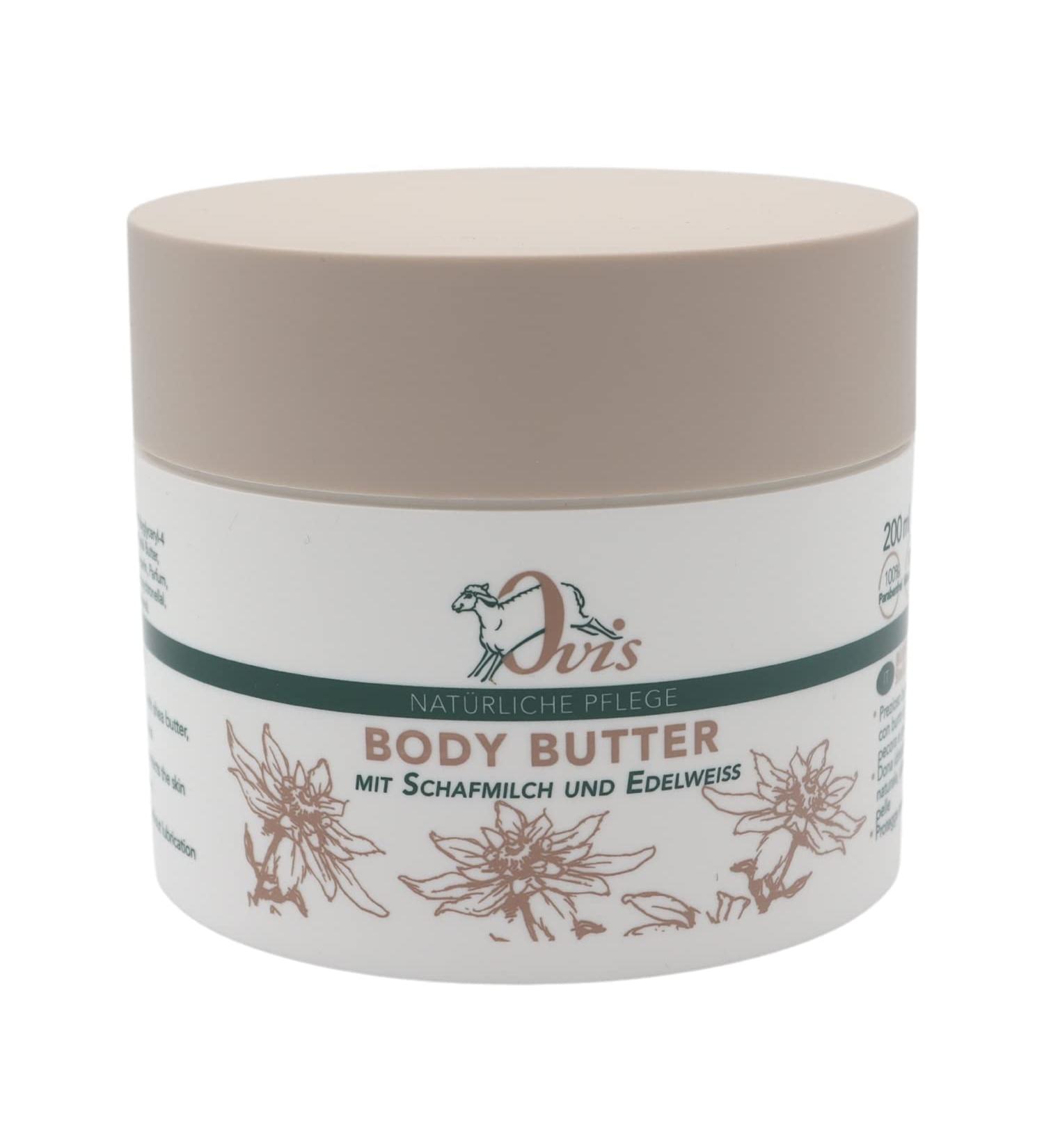 Ovis Boddy Butter with sheep s milk and Swiss stone pine