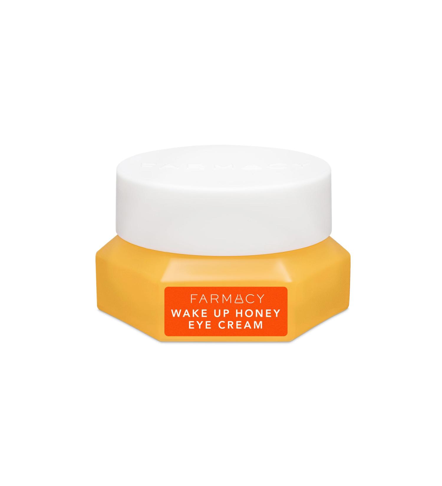 Farmacy Wake Up Honey Vitamin C Eye Cream - Brightening Under Eye Cream for Dark Circles + Puffiness - Enriched with Cranberry Peptide to Smooth Wrinkles Over Time (15ml) 0.5 Fl Oz (Pack of 1) - Buy Online on GoSupps.com