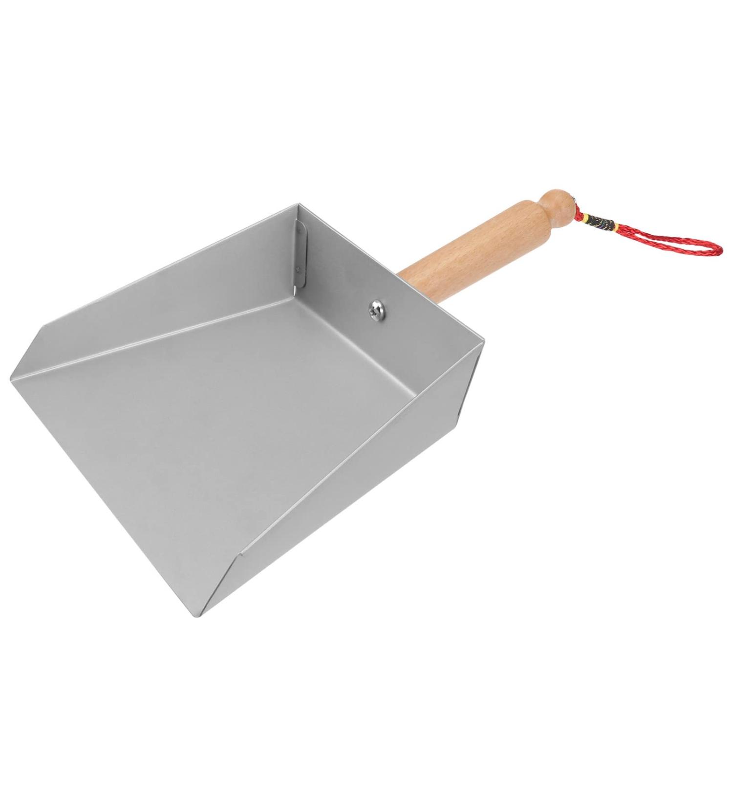 Stainless Steel Dustpan Heavy Duty with Comfort Handle Mini Desktop Dustpan Heavy Duty Metal Dustpan Kitchen Pan Home Dusting& Cleaning Tool - Buy Online on GoSupps.com