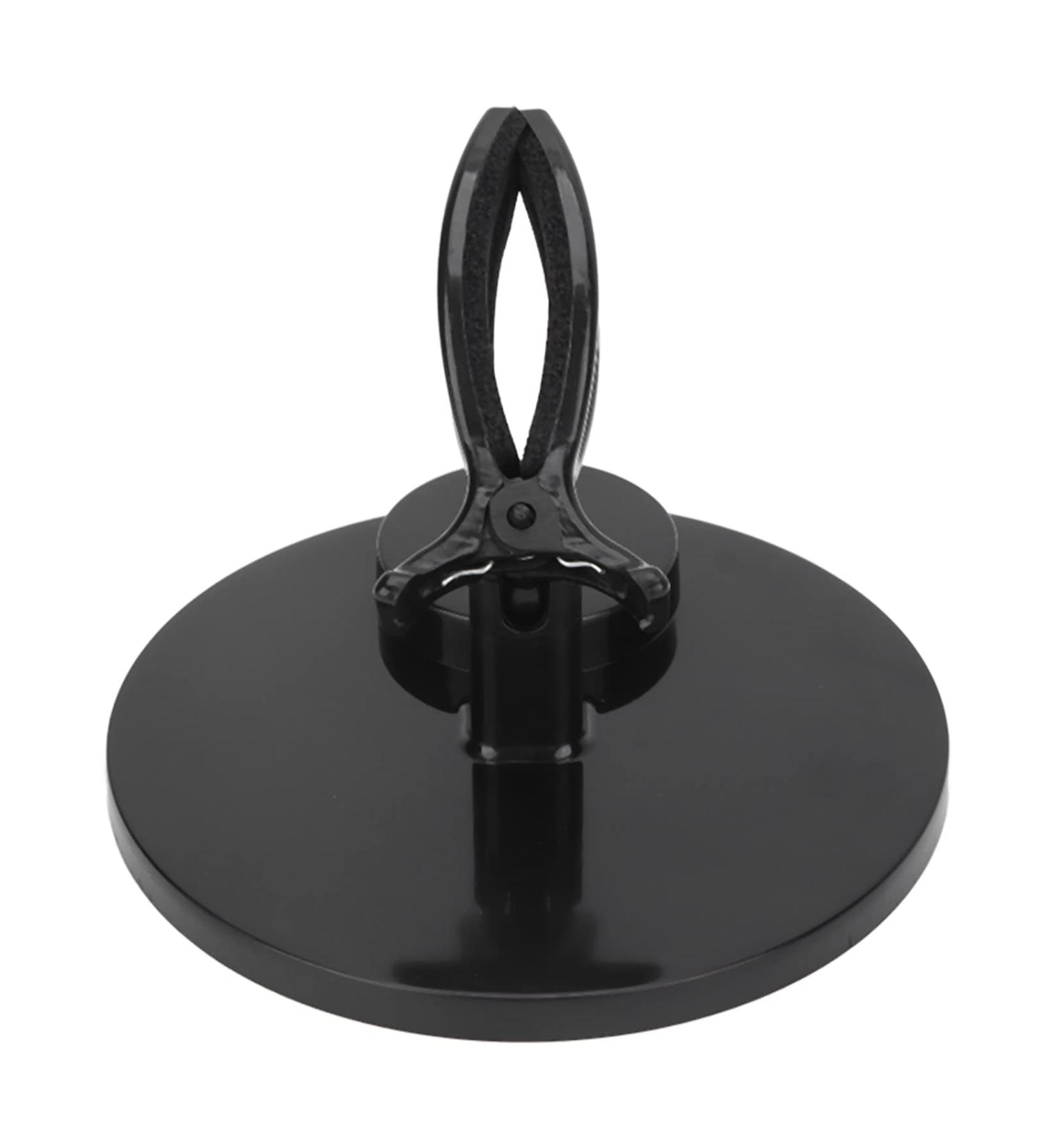 Nail Polish Holder Wide Angle Adjustable Nail Polish Holder Amateur Painting Base (Black) - Buy Online on GoSupps.com