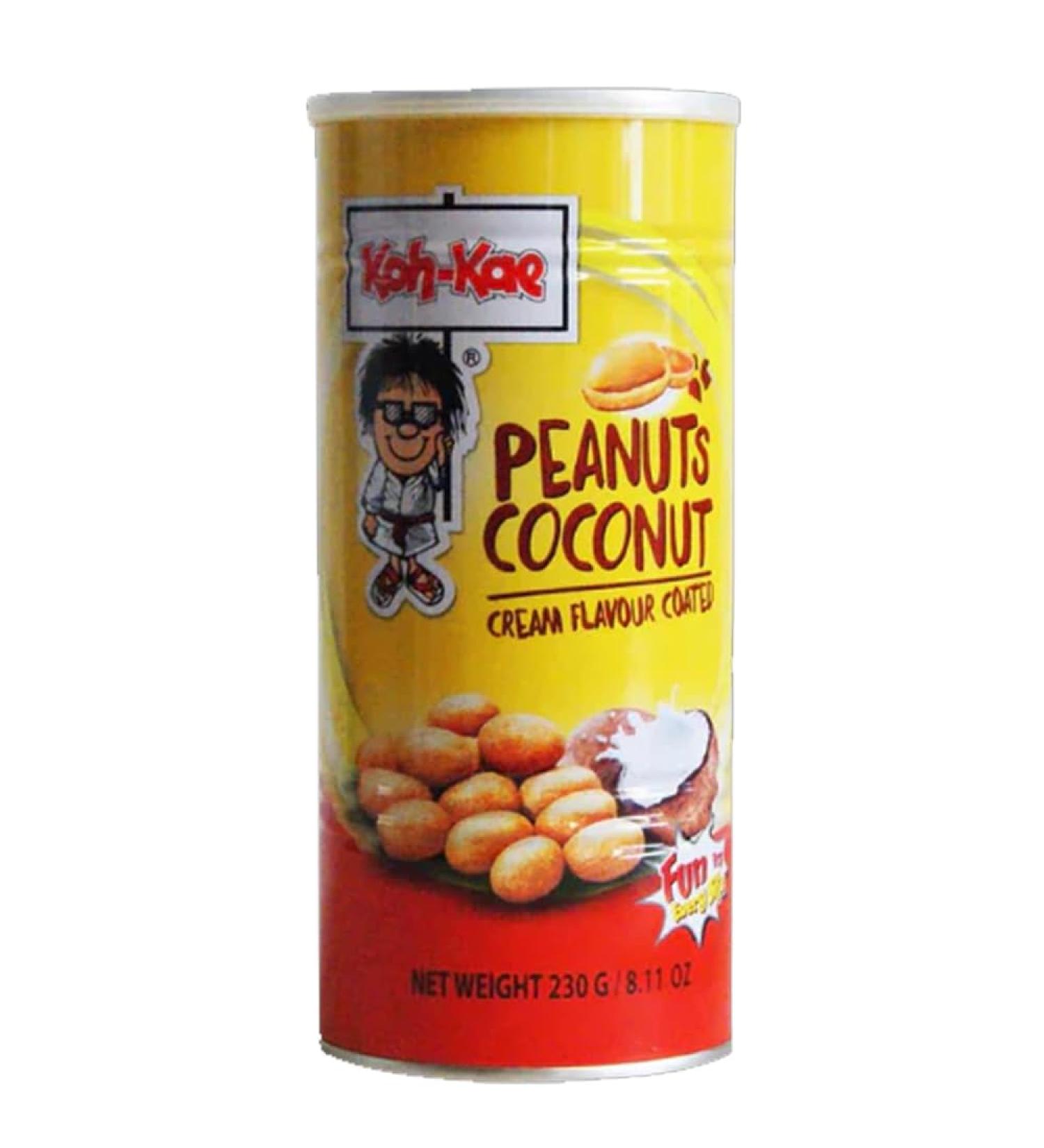 Koh-Kae Peanuts Crunchy Snack for Every Occasion Variety Pack (9 Coconut 230g) Coconut 230g 9