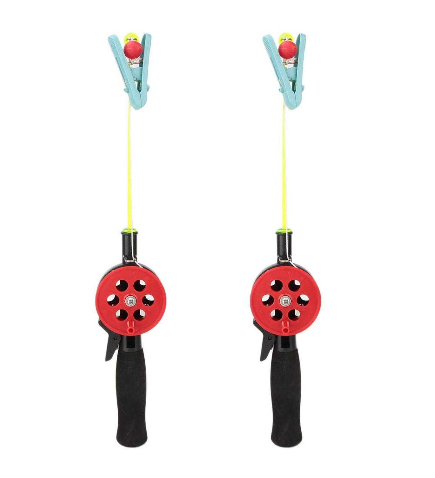 Buy Samfox Mini Portable Ice Fishing Rod for Kids 2pcs Clip Fishing Rod for Shrimp & Crab International Shipping Available - Buy Online on GoSupps.com