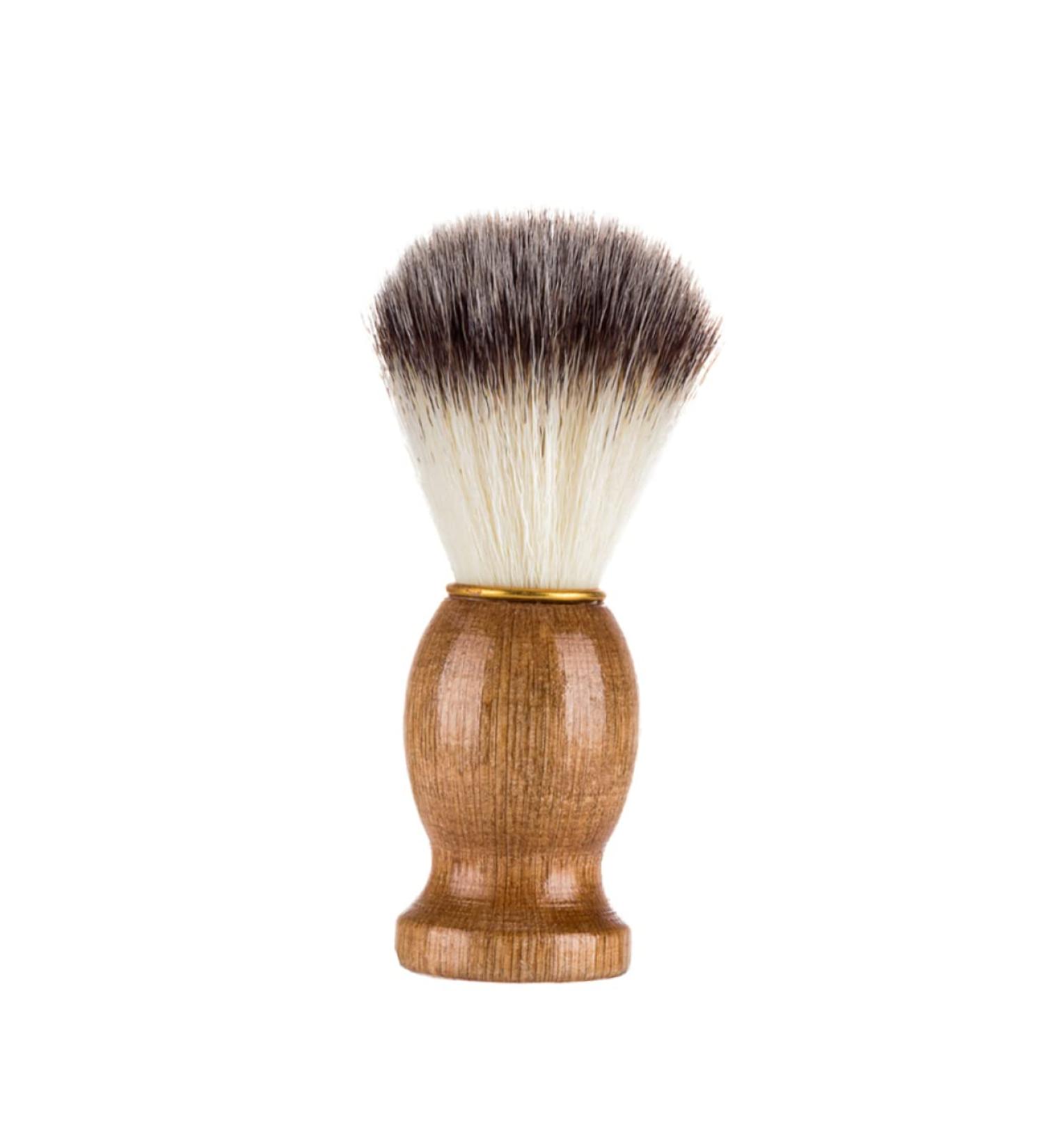 NOLITOY Beard Brush for Men - Premium Barber Duster Brush for Neck Shave & Household Use | Wooden Bristles for Ultimate Grooming - Buy Online on GoSupps.com