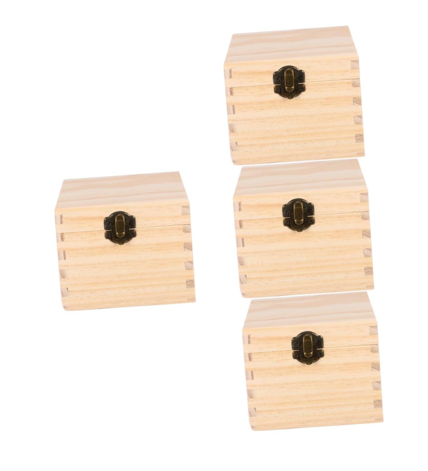 Beaupretty 4-Piece Essential Oils & Jewelry Storage Box Set - Wooden Organizer & Showcase for Oils & Accessories - Buy Online on GoSupps.com