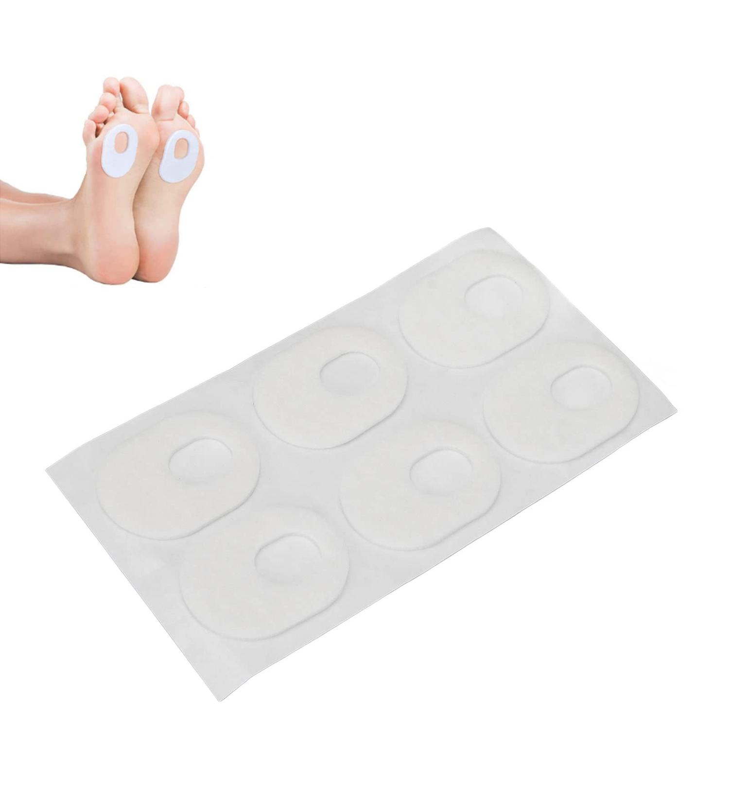 Soft Gel Foot Corn Rings | Callus Pads & Transparent Oval Cushions | Self-Adhesive | 36 Pack Comfort & Relief for Foot Pain - Buy Online on GoSupps.com